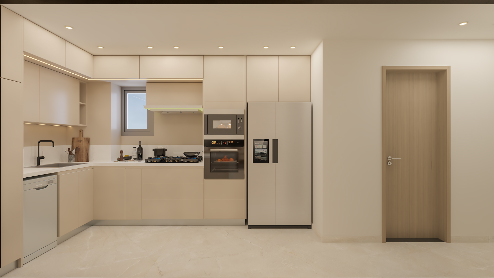 Wabi-Sabi Style Apartment at New Smouha, Alexandria-13