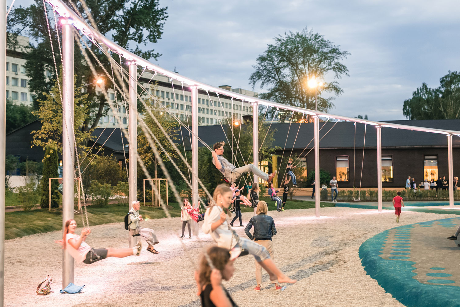 莫斯科 Gorky 公园“Salute”游乐场-27