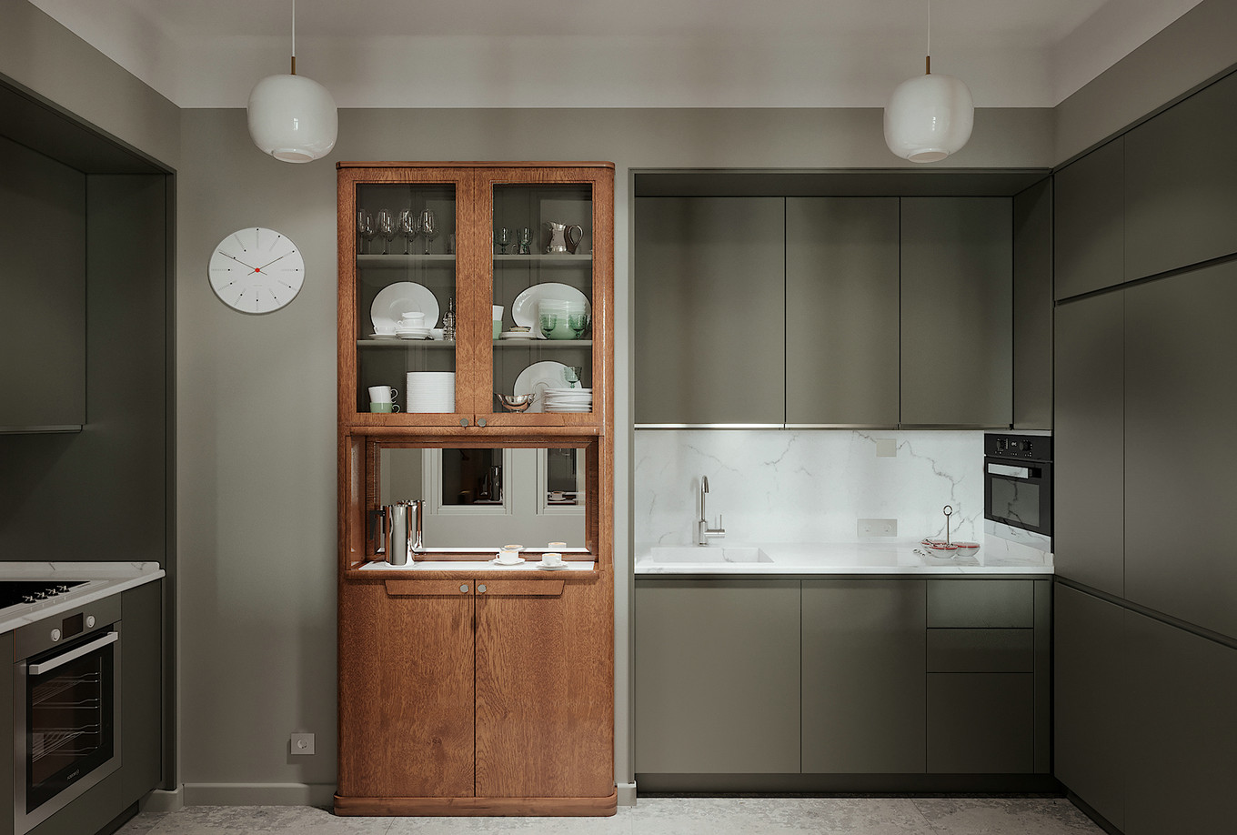 北欧风随性优雅生活空间-4