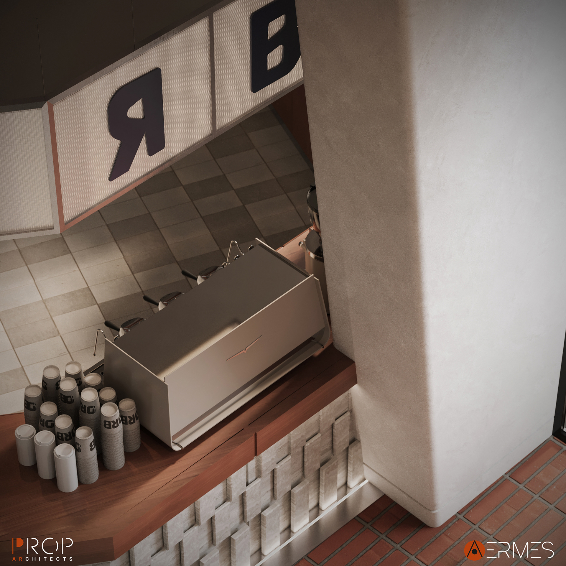 奥博咖啡馆丨沙特阿拉伯丨PROP & AERMES ARCHITECTS-9