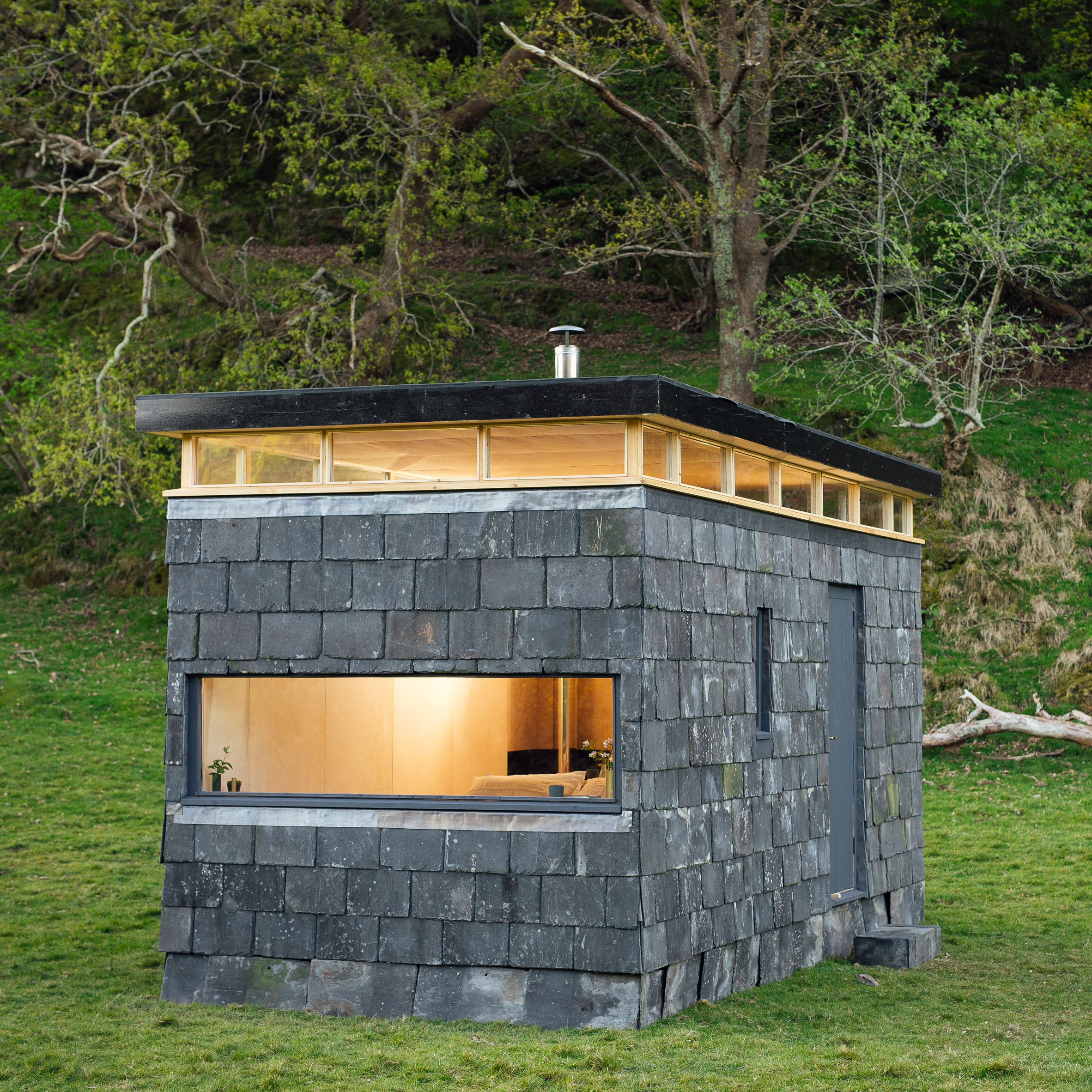 Eight pop-up "glamping" cabins built to tour the Welsh countryside-40