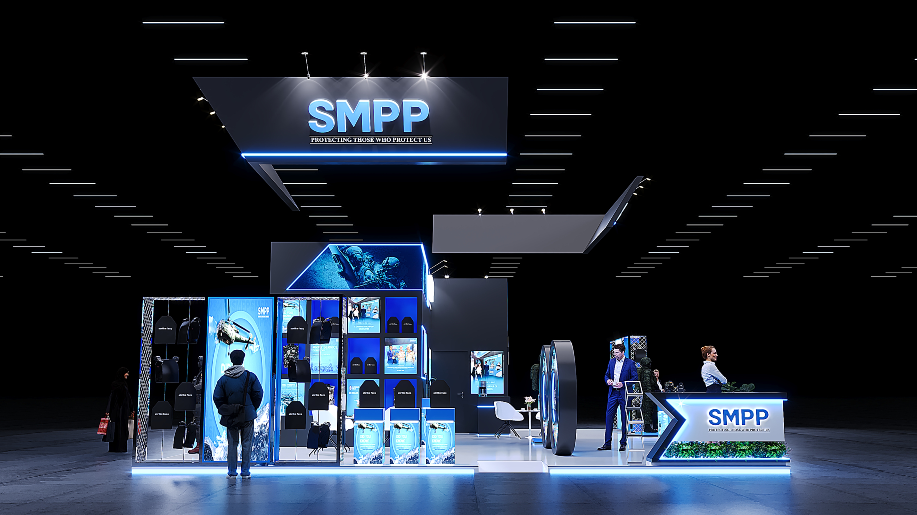 SMPP | 4 Side Open Stall-5