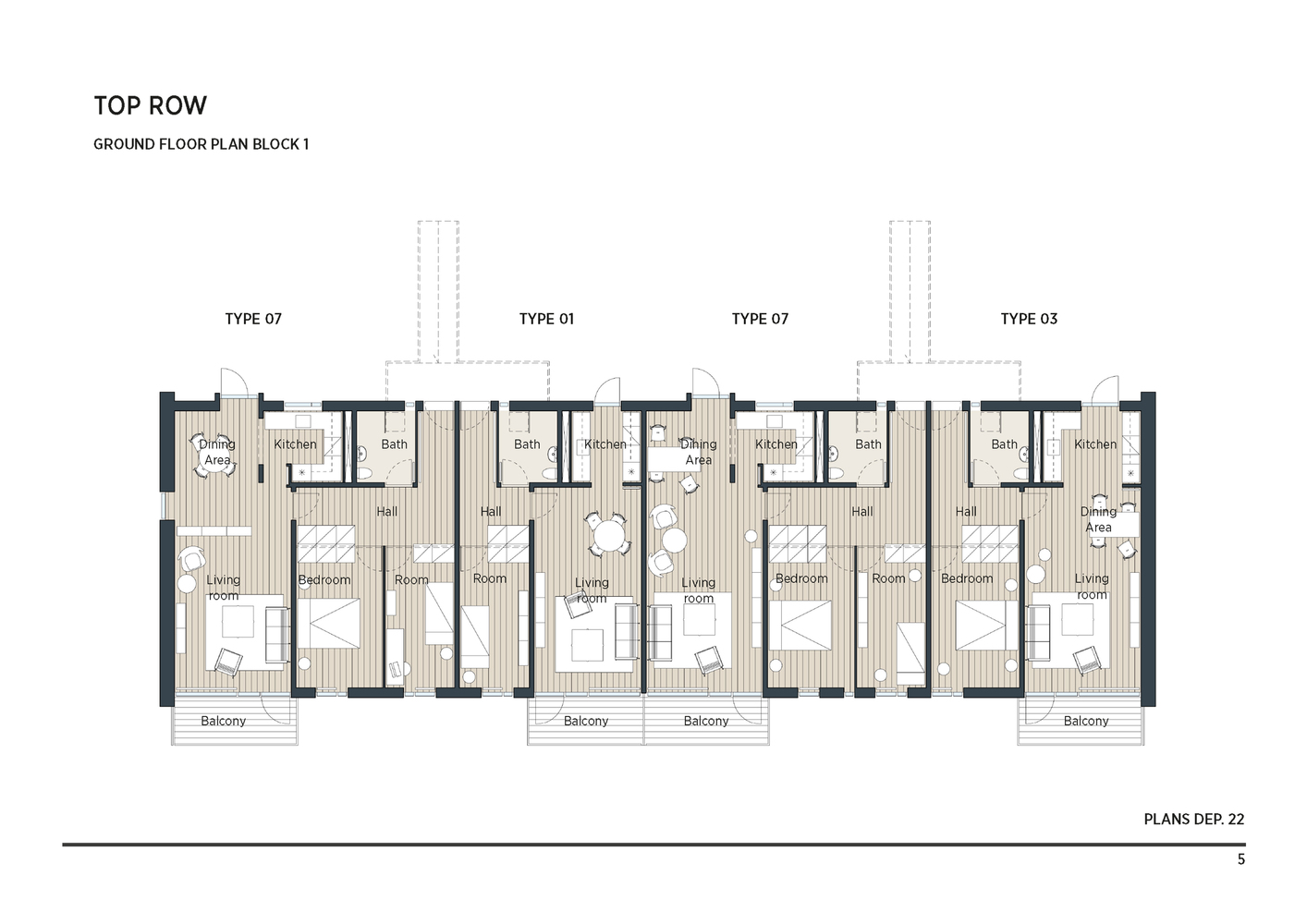 丹麦希姆兰住房协会翻新项目 · 预制住宅的现代转变-109