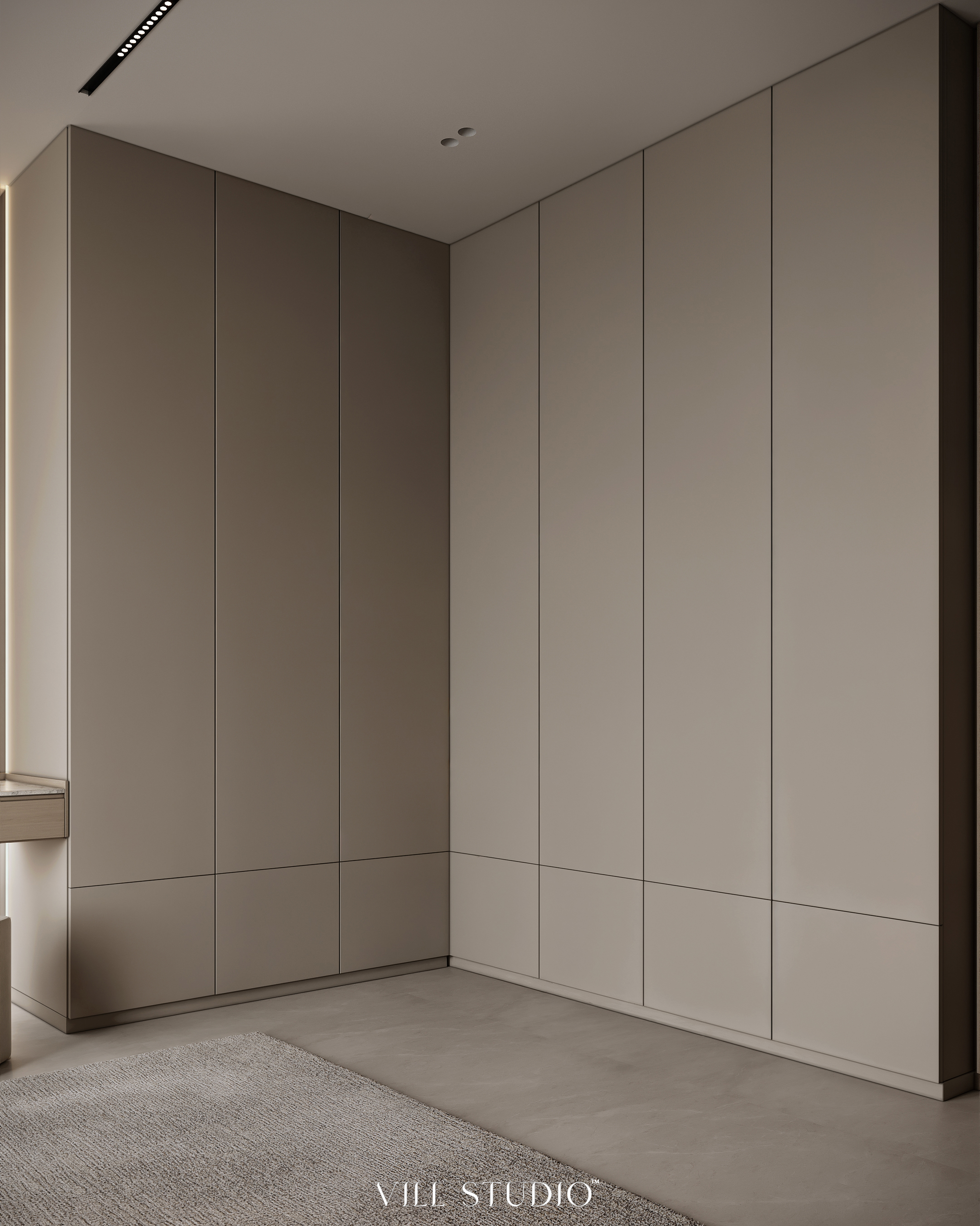 现代简约卧室设计·沙特阿拉伯王国（注：KSA 常见为沙特阿拉伯王国Kingdom of Saudi Arabia的缩写） 丨沙特阿拉伯丨Vill Studio™-14