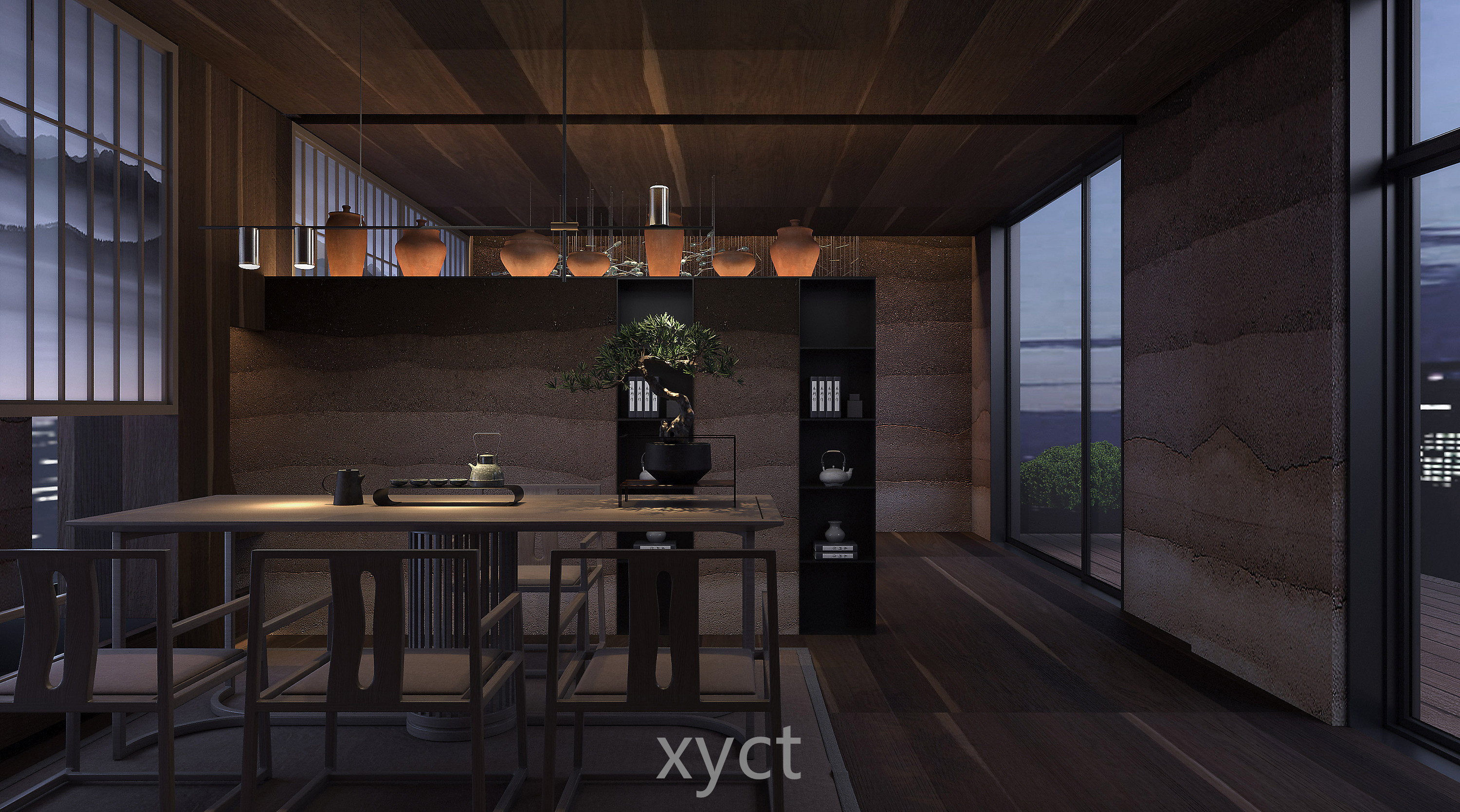 中式餐厅会所|在一食一筷间彰显文化自信-0