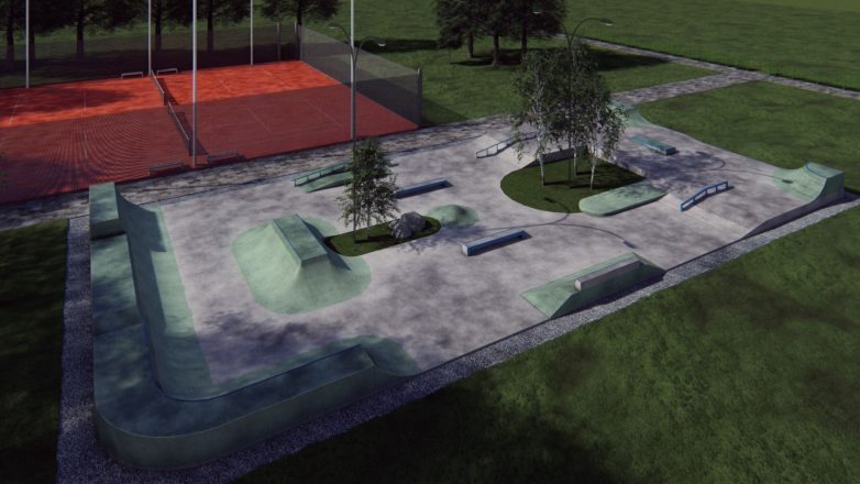 Kragujevac带夜间照明的滑板公园丨贝尔格莱德Urban Factory建筑事务所-24