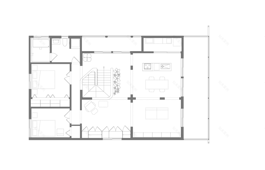 日本 House of Many Arches · 弧形墙体的现代演绎-38