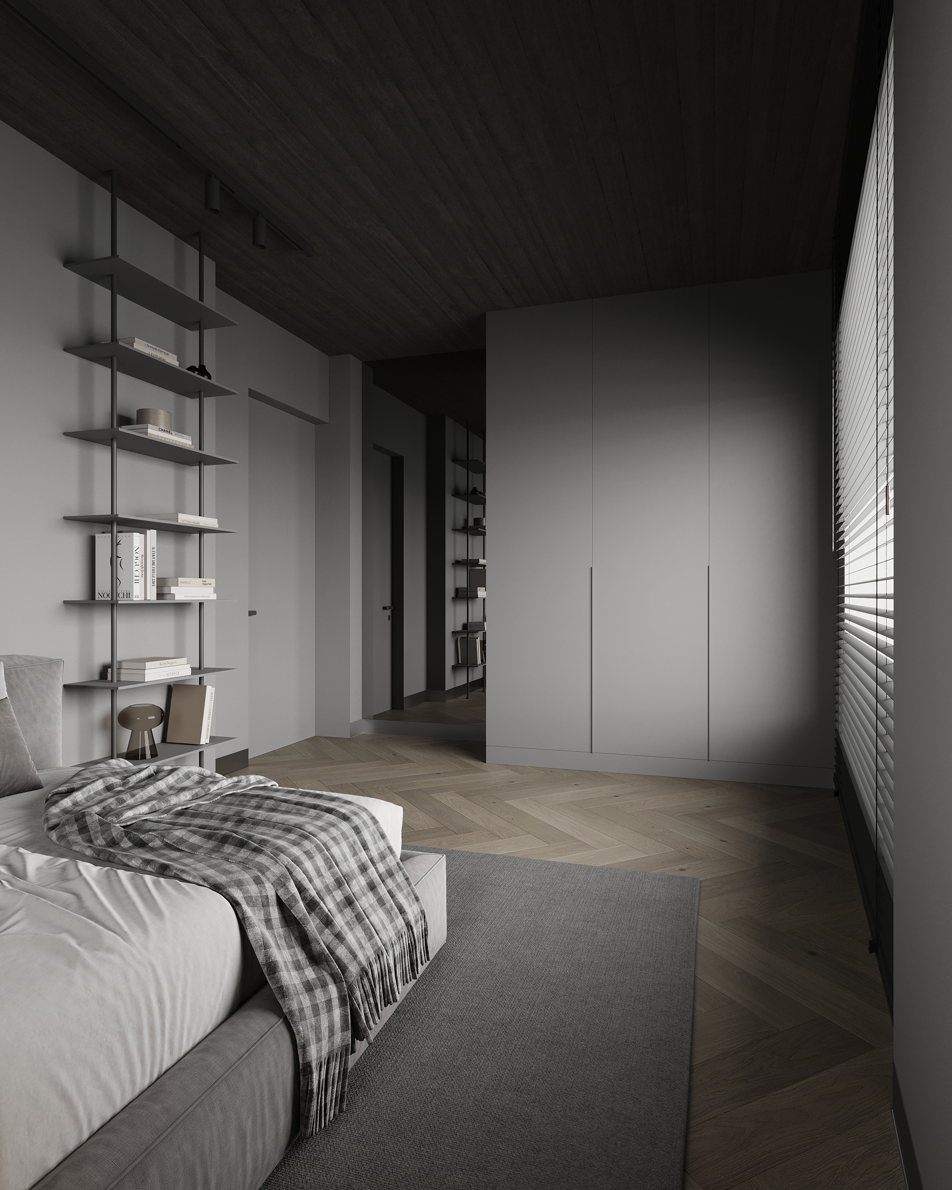 Dark Tones 公寓设计丨Mostdesigngroup-23