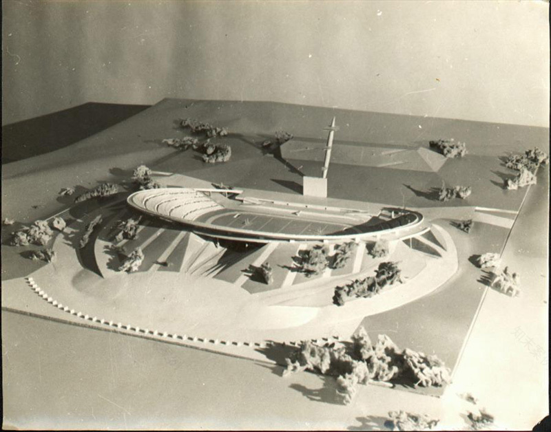 100 千名观众体育场项目丨法国巴黎丨勒·柯布西耶(Le Corbusier)-16