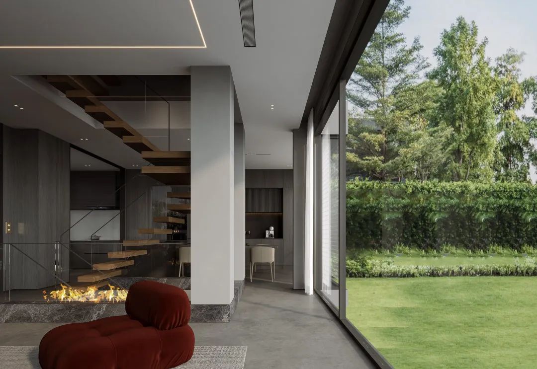 湖州私宅极简设计丨中国湖州丨意墅空间设计-25