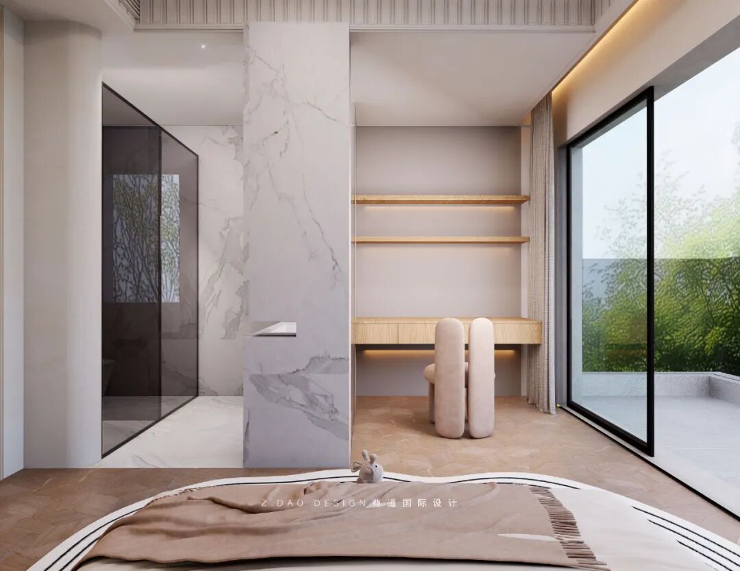 尊道新作|合肥『丽丰璞羽山』500㎡自然主义别墅，让家如有机生命般生长。-270