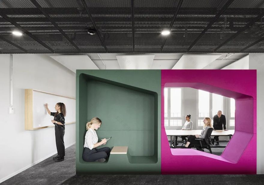 Parkour“跑酷”柜式工作舱应用项目丨波兰华沙-40