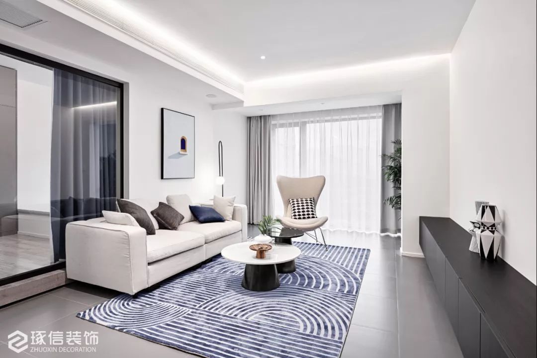 重庆 117㎡三室二厅 | 打通空间，引入自然光，创造宜居生活-117