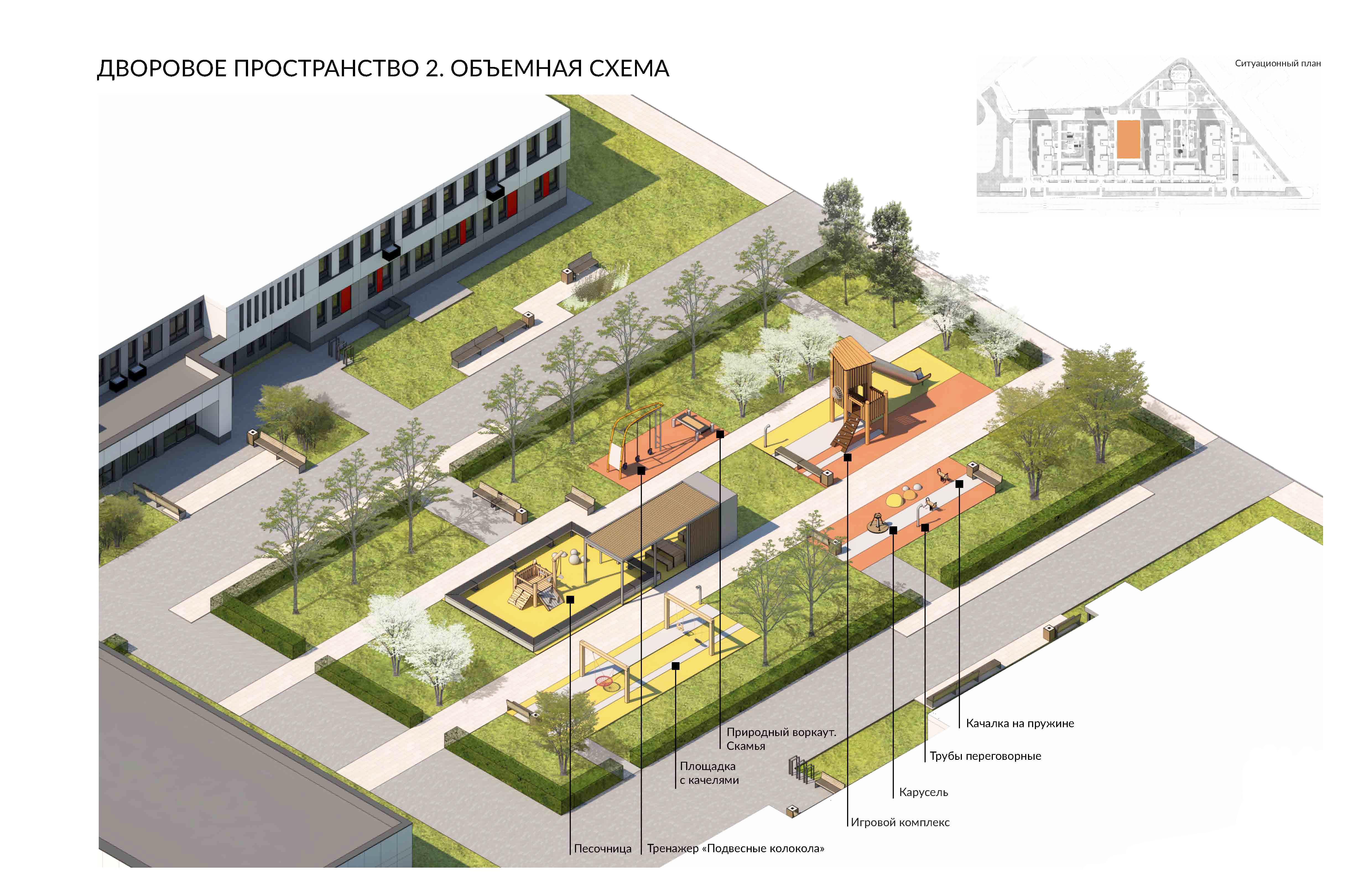 ЖК «Квартет»小区景观设计丨俄罗斯奔萨丨Farbstein-21