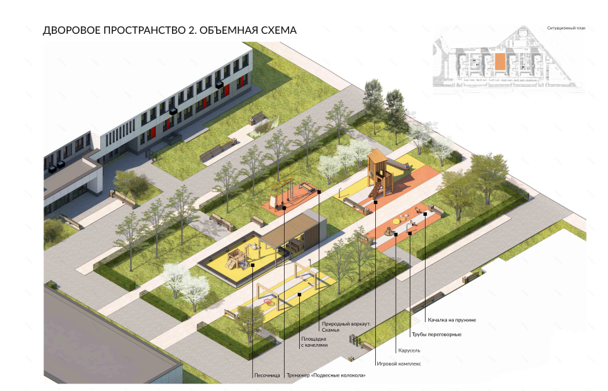 ЖК «Квартет»小区景观设计丨俄罗斯奔萨丨Farbstein-21