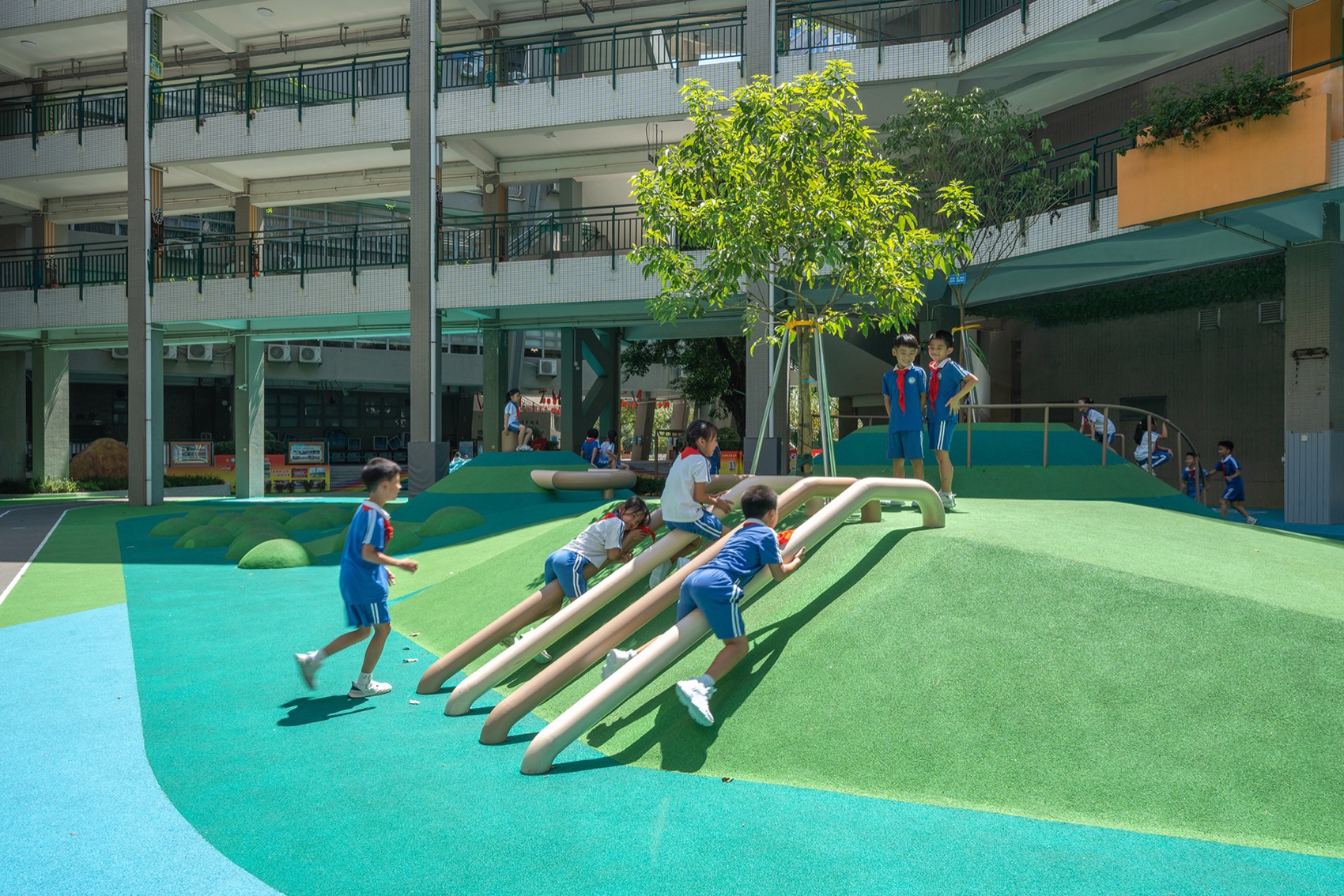 海德学校小学部景观改造丨中国深圳丨一十一建筑设计事务所-0