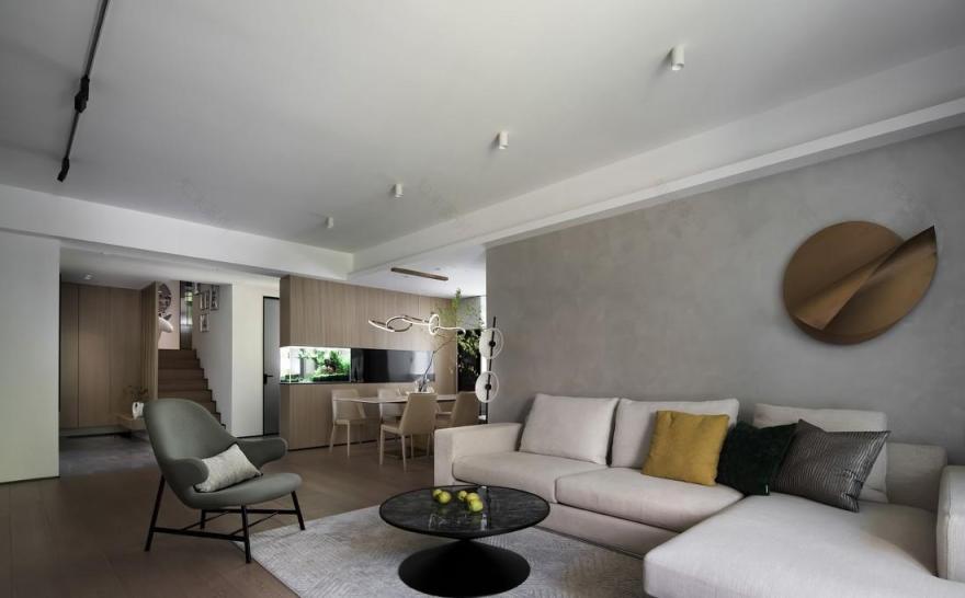 旧宅翻新变现代简约大宅,收纳空间丰富-24