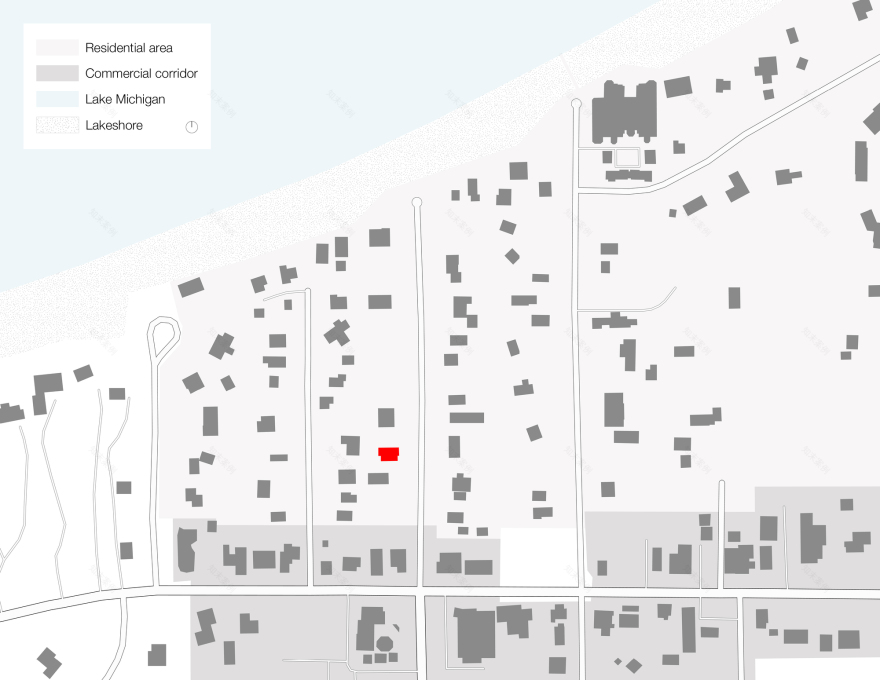 利滕小屋丨美国密歇根丨Bohlin Cywinski Jackson-34