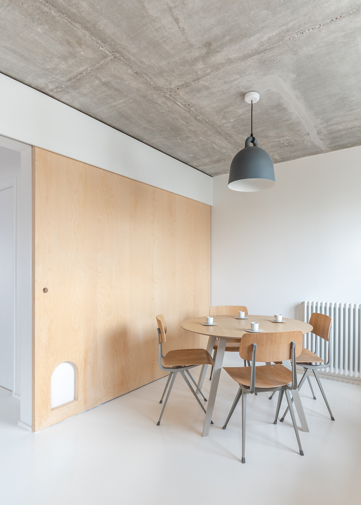 巴黎双层公寓，猫咪之家与城市景观的完美融合-45