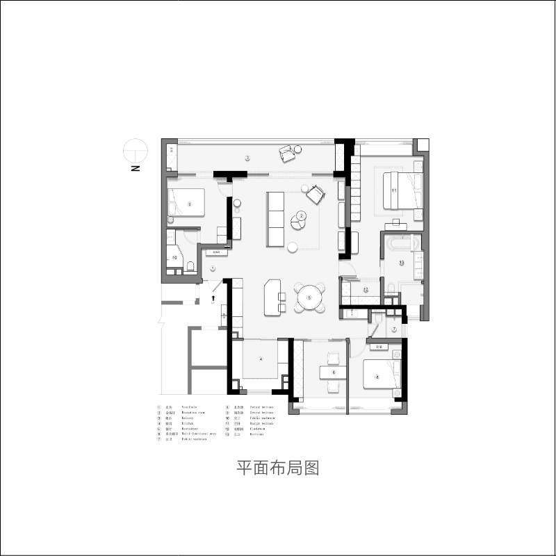 誉璟府丨中国南京丨凹设计-3