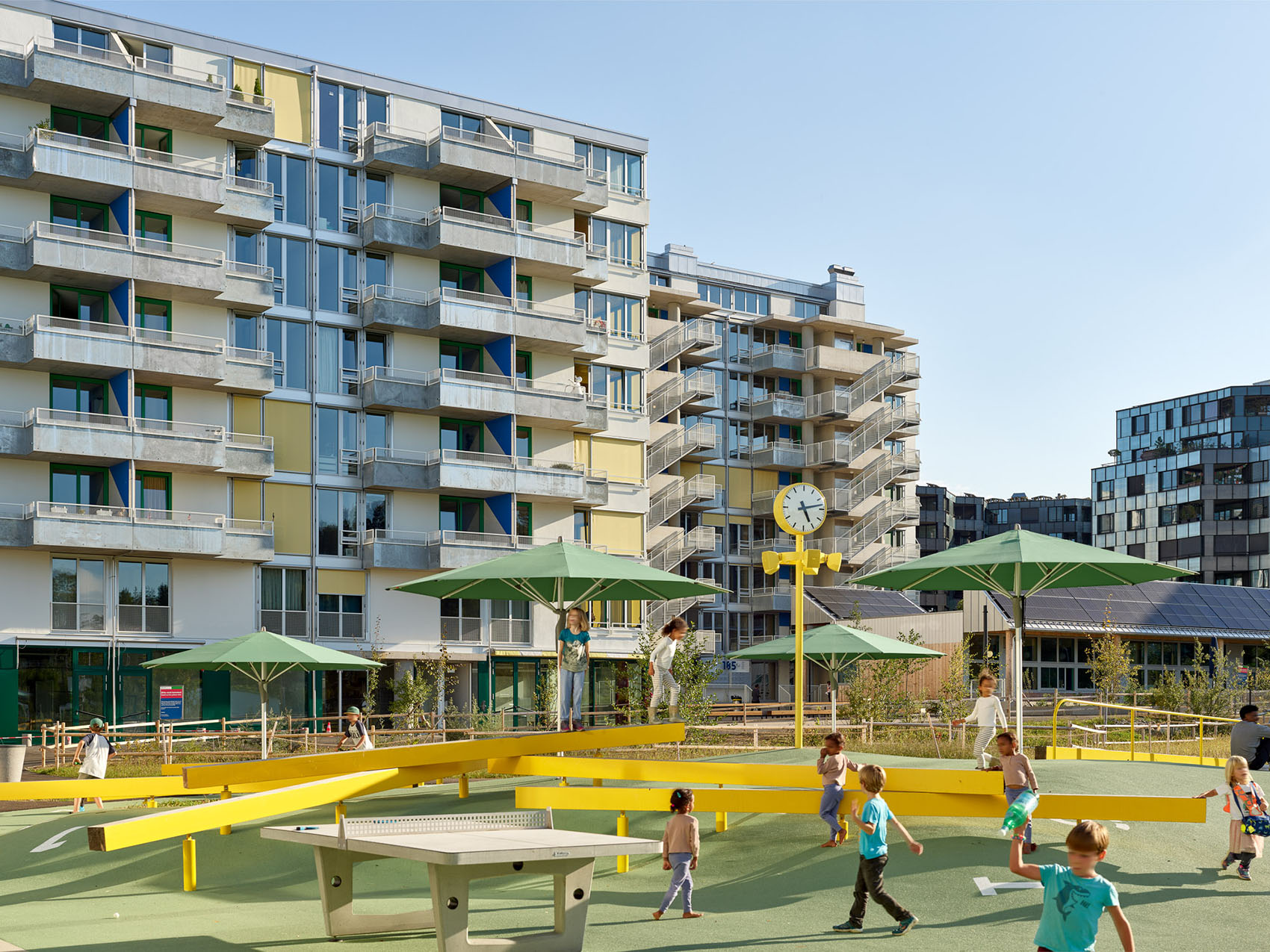 苏黎世Guggach住宅区丨瑞士苏黎世丨Donet Schäfer Reimer Architekten等多家-12