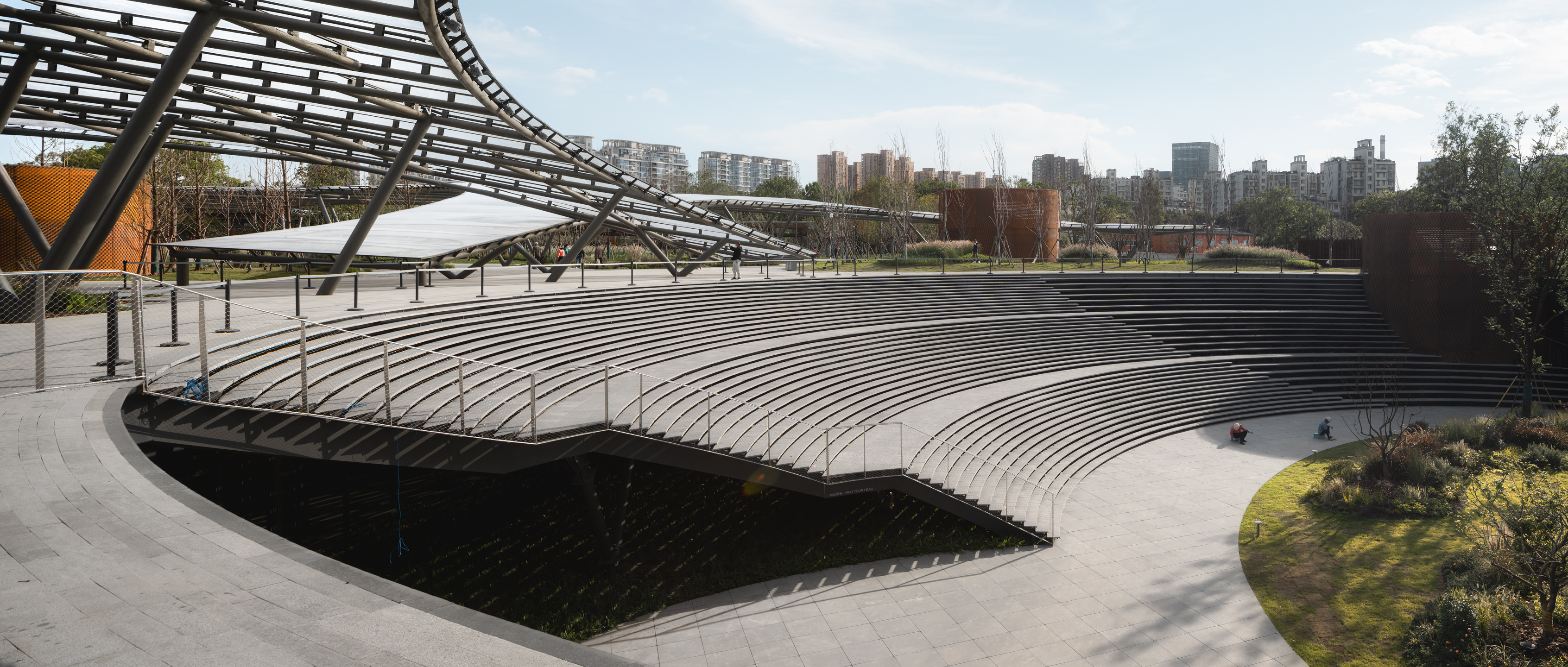 杭州小河公园丨中国杭州丨隈研吾建筑都市设计事务所-16