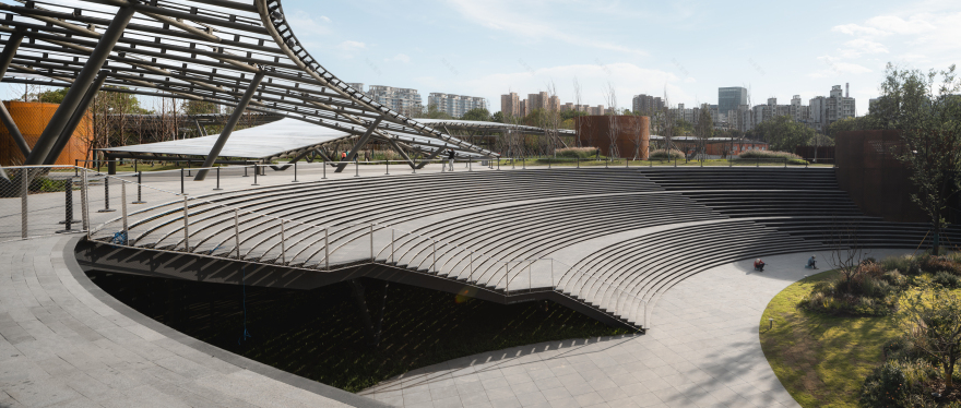 杭州小河公园丨中国杭州丨隈研吾建筑都市设计事务所-16