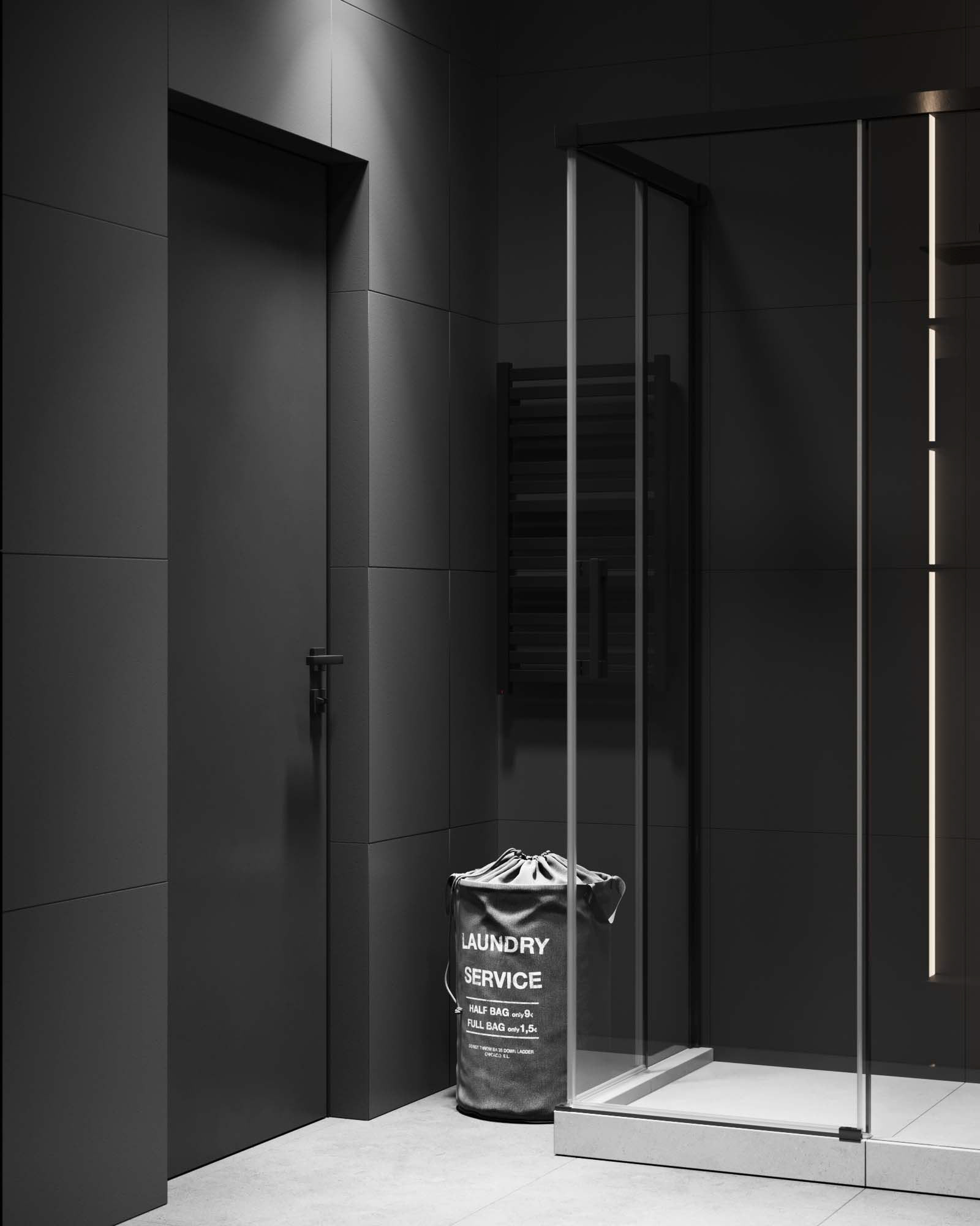 Black and White 室内设计丨z.point-32