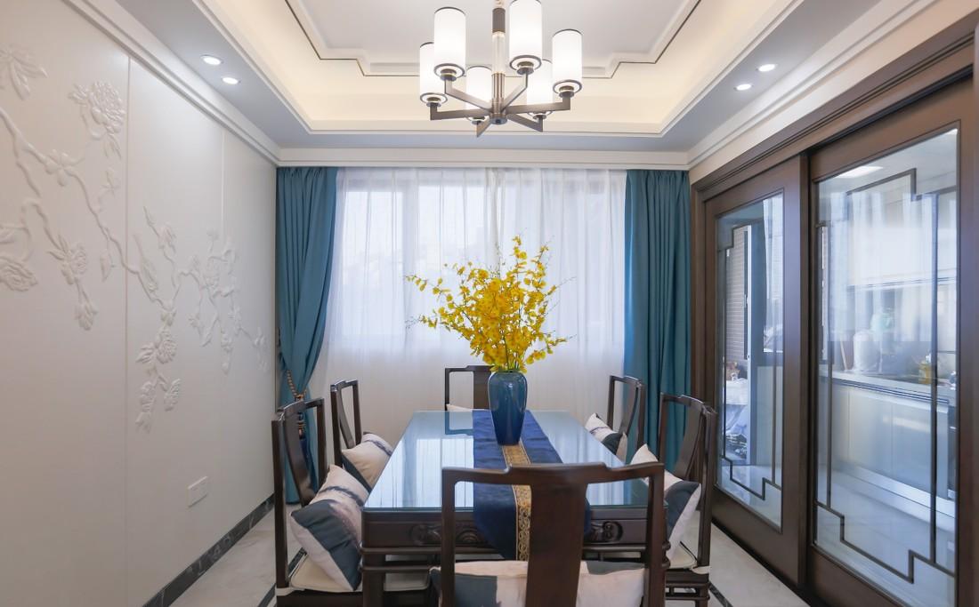 浩天小萌牛丨新中式风格平层设计,温馨港湾慢享生活-7