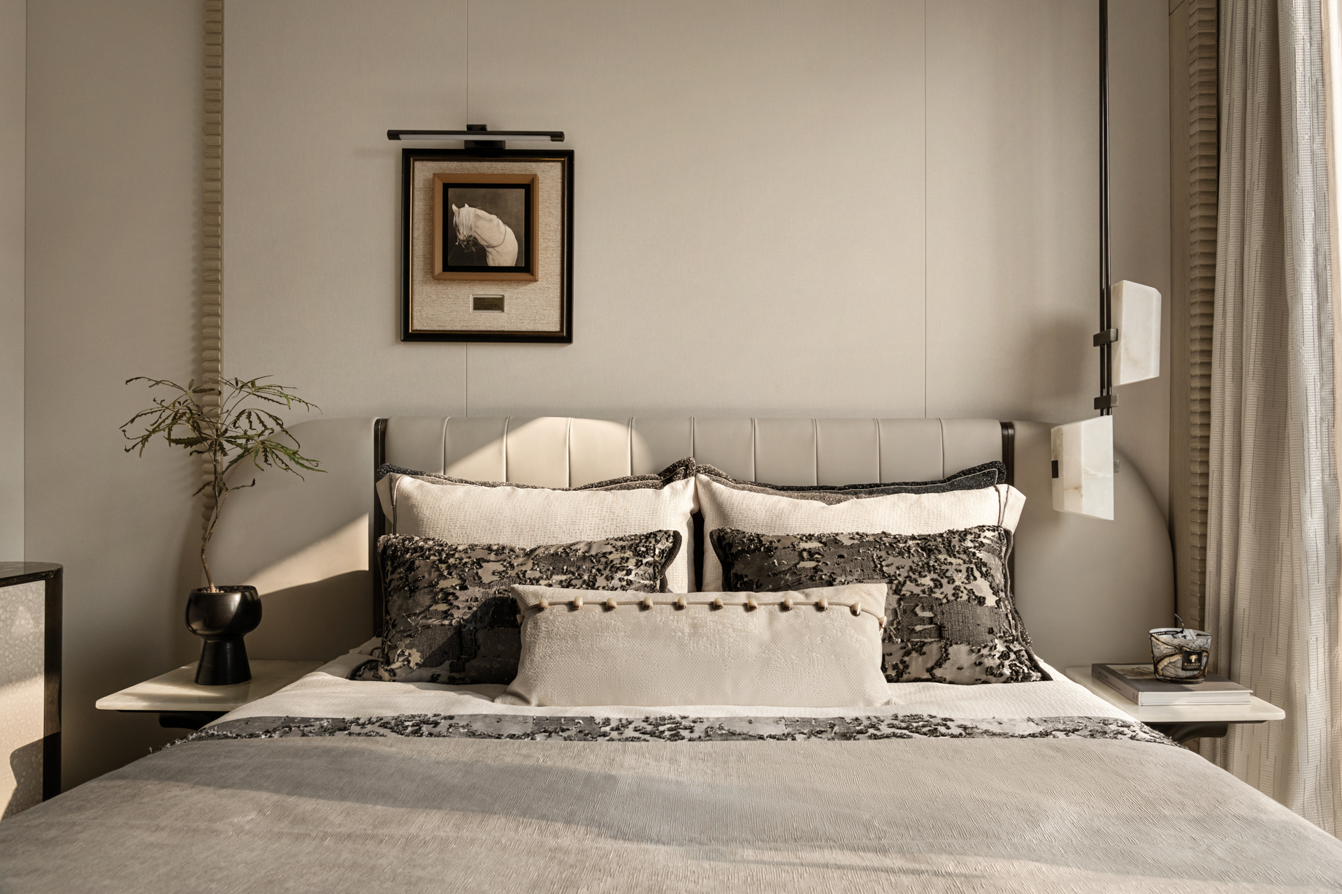 【IF DESIGN】新松弛主义丨杭州咏湖云庐中叠丨中国杭州丨软装IF DESIGN羽果设计-34