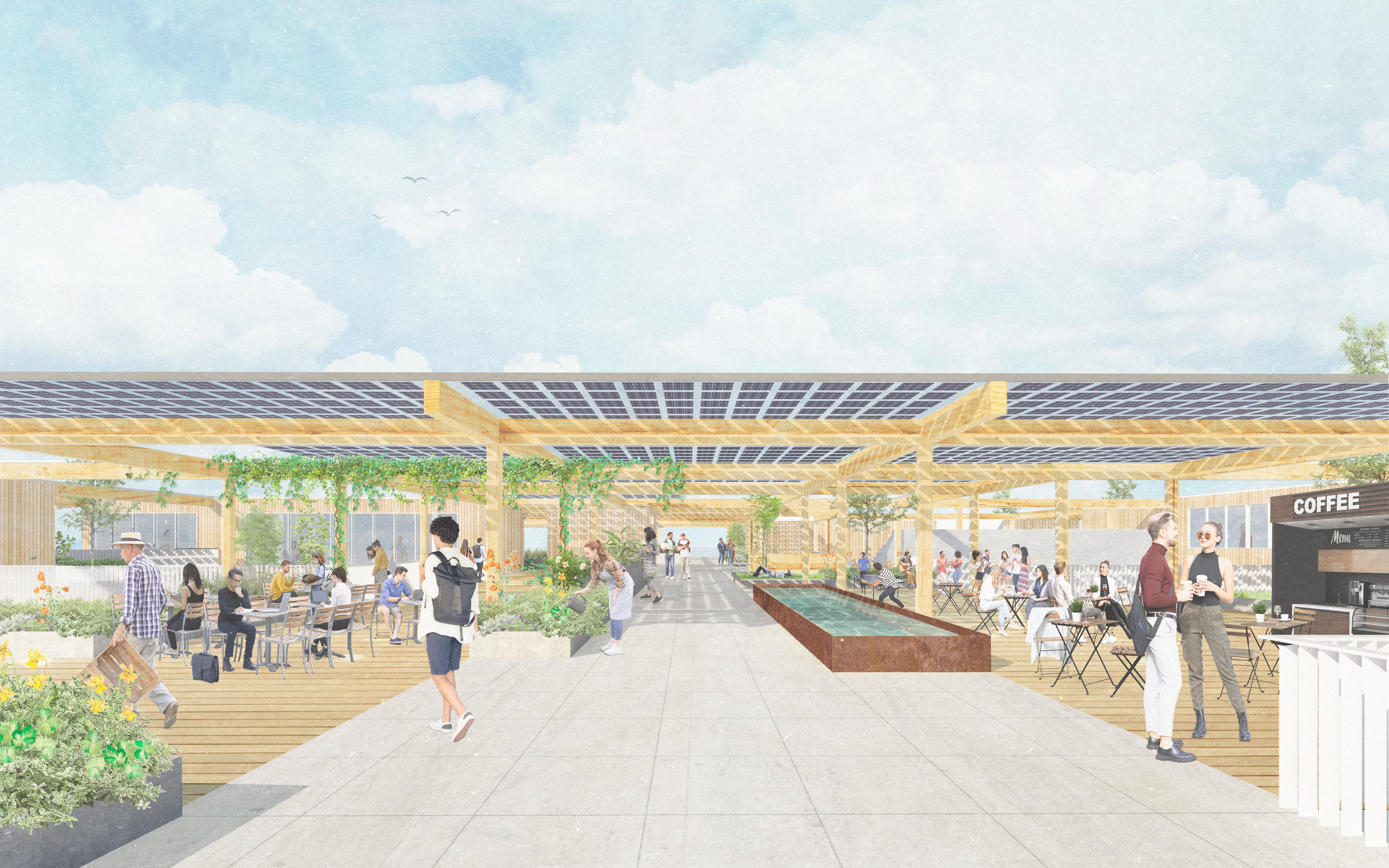 Architectural Visualization Collage // F07-3