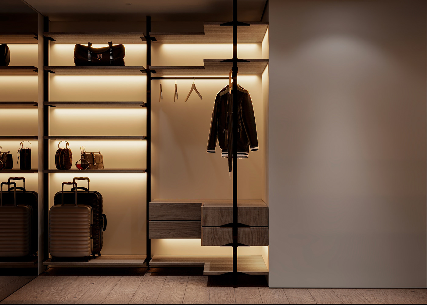 俄罗斯小空间公寓设计 极致舒适的家！-15