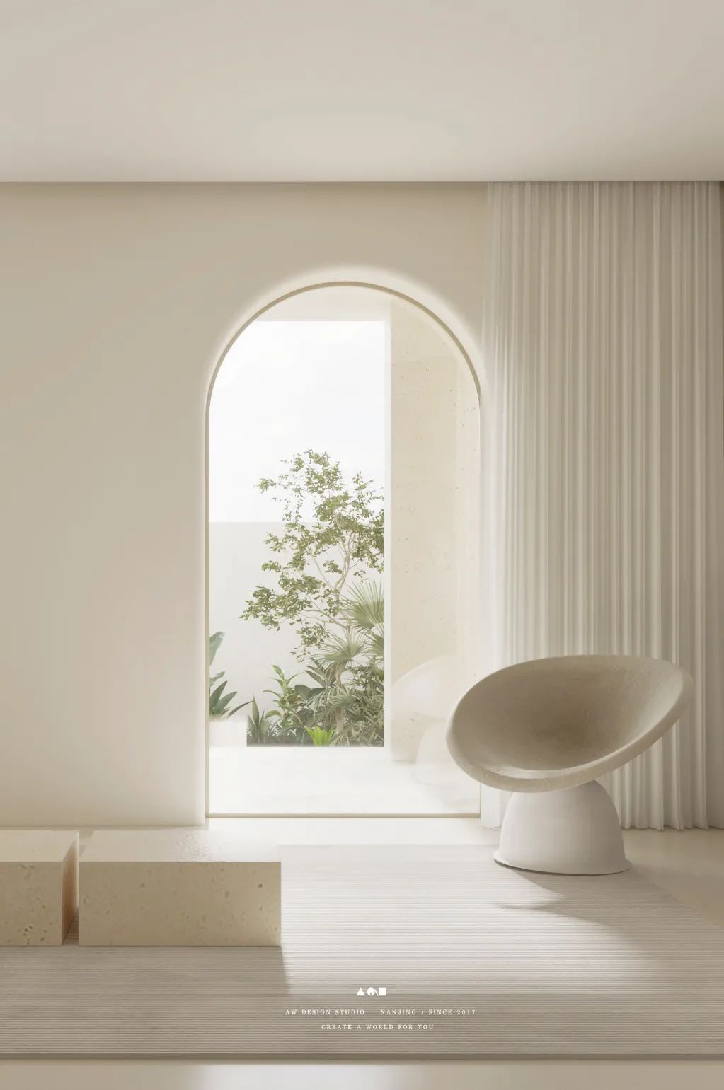 宜兴极简别墅 | 自然生长的居住空间-31