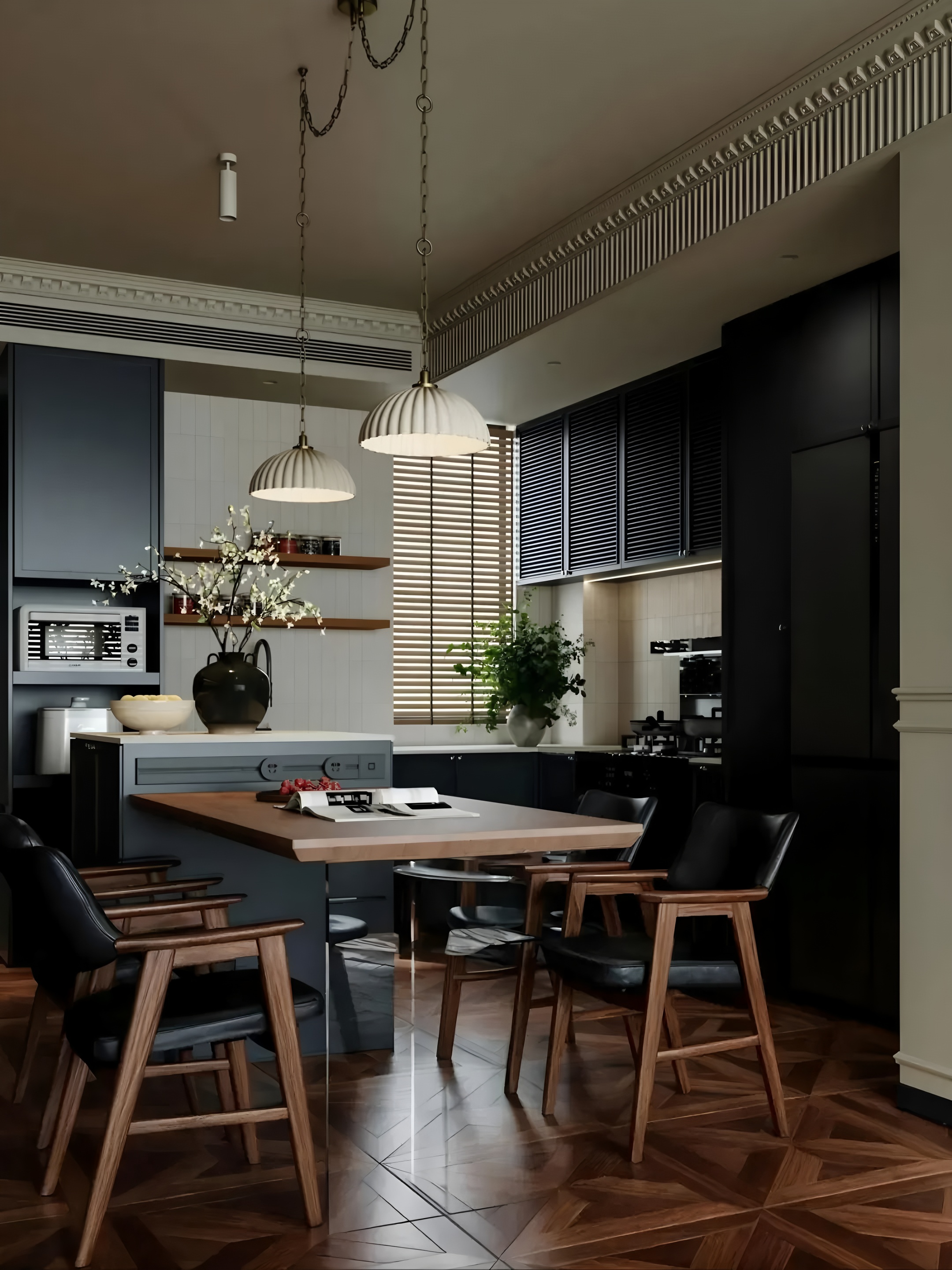 深圳两套法式复古风住宅设计丨中国深圳丨三生一宅-19