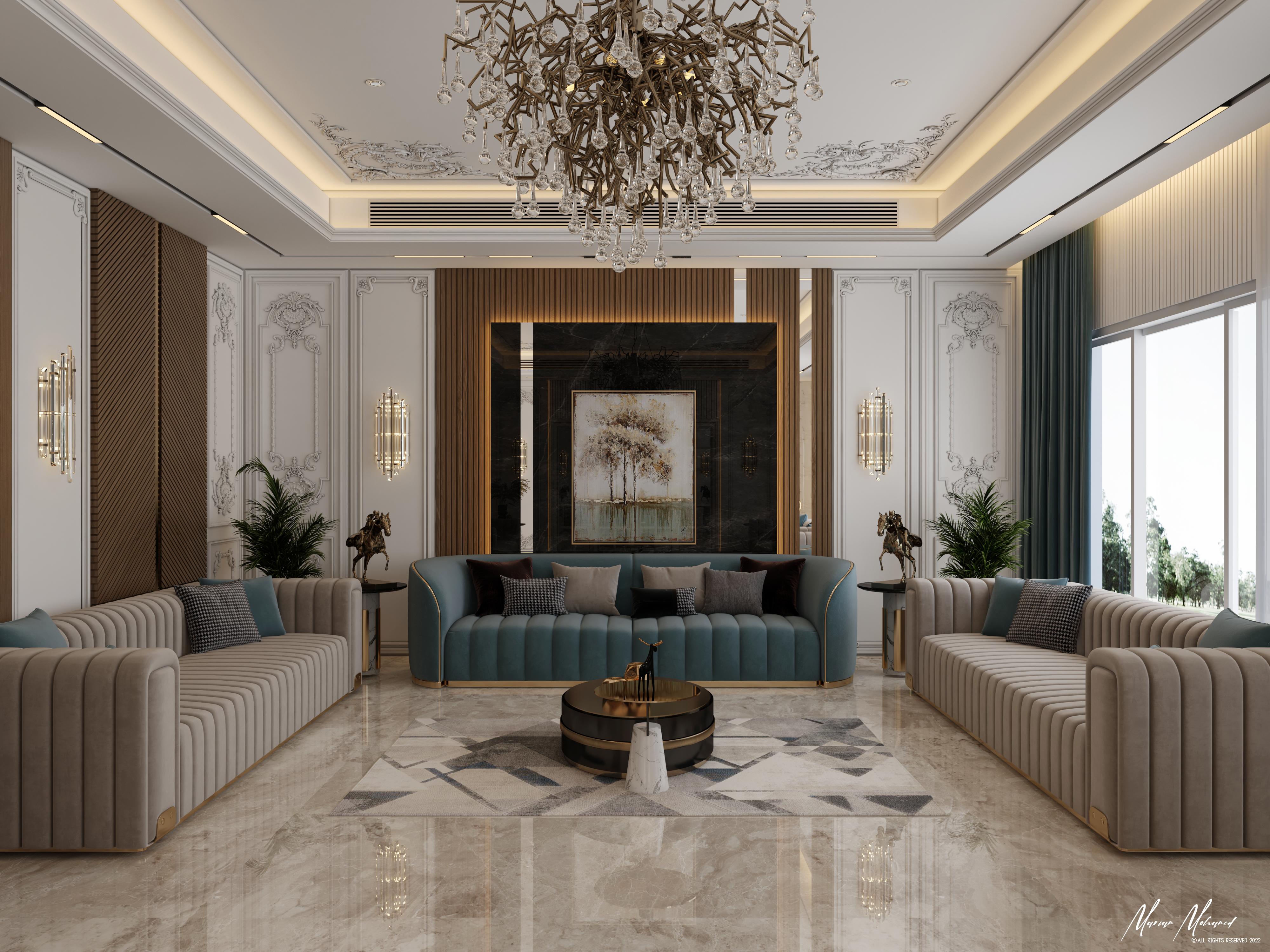 豪华环境设计丨Ramy helmy designs-1