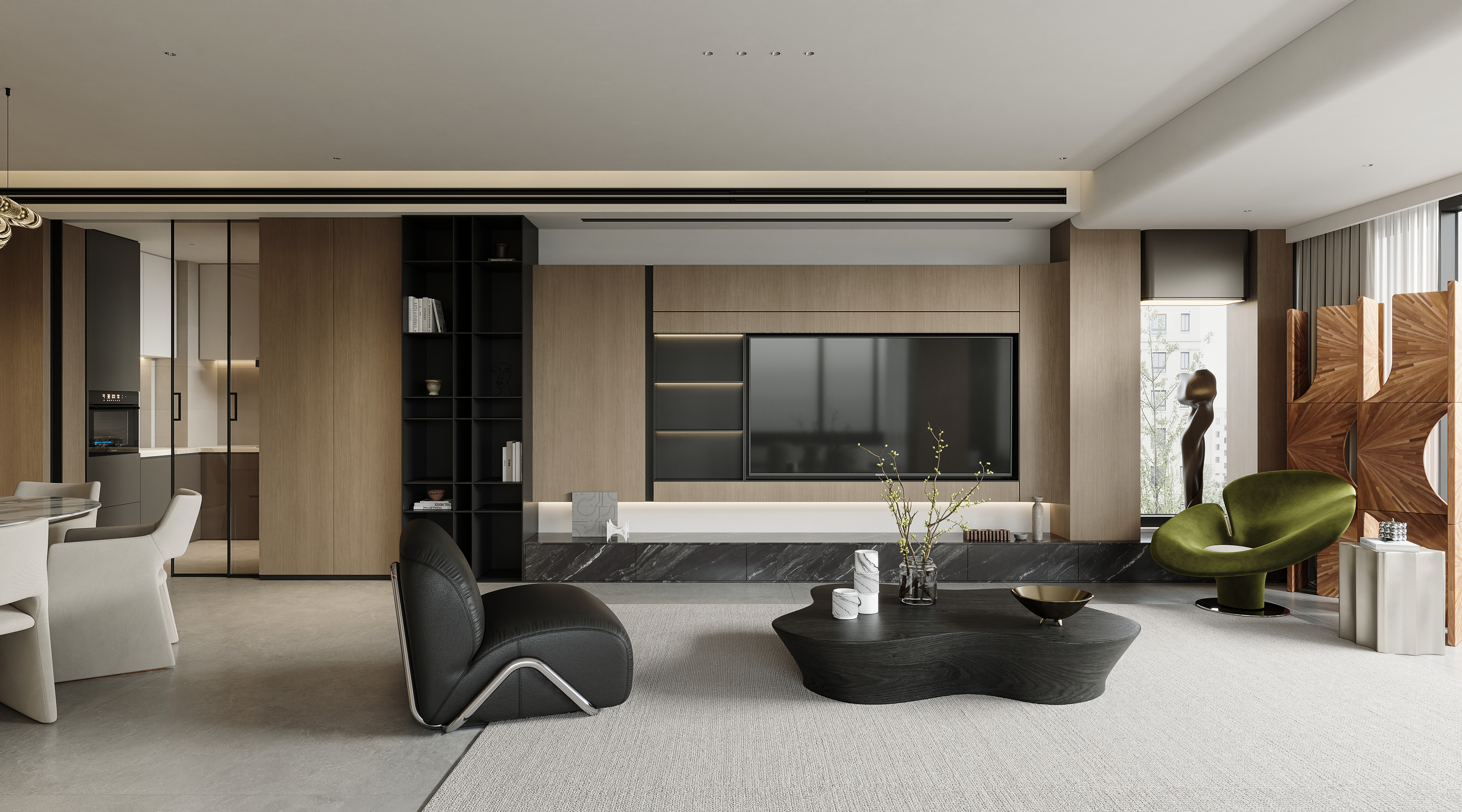 现代意式平层表现案例-9