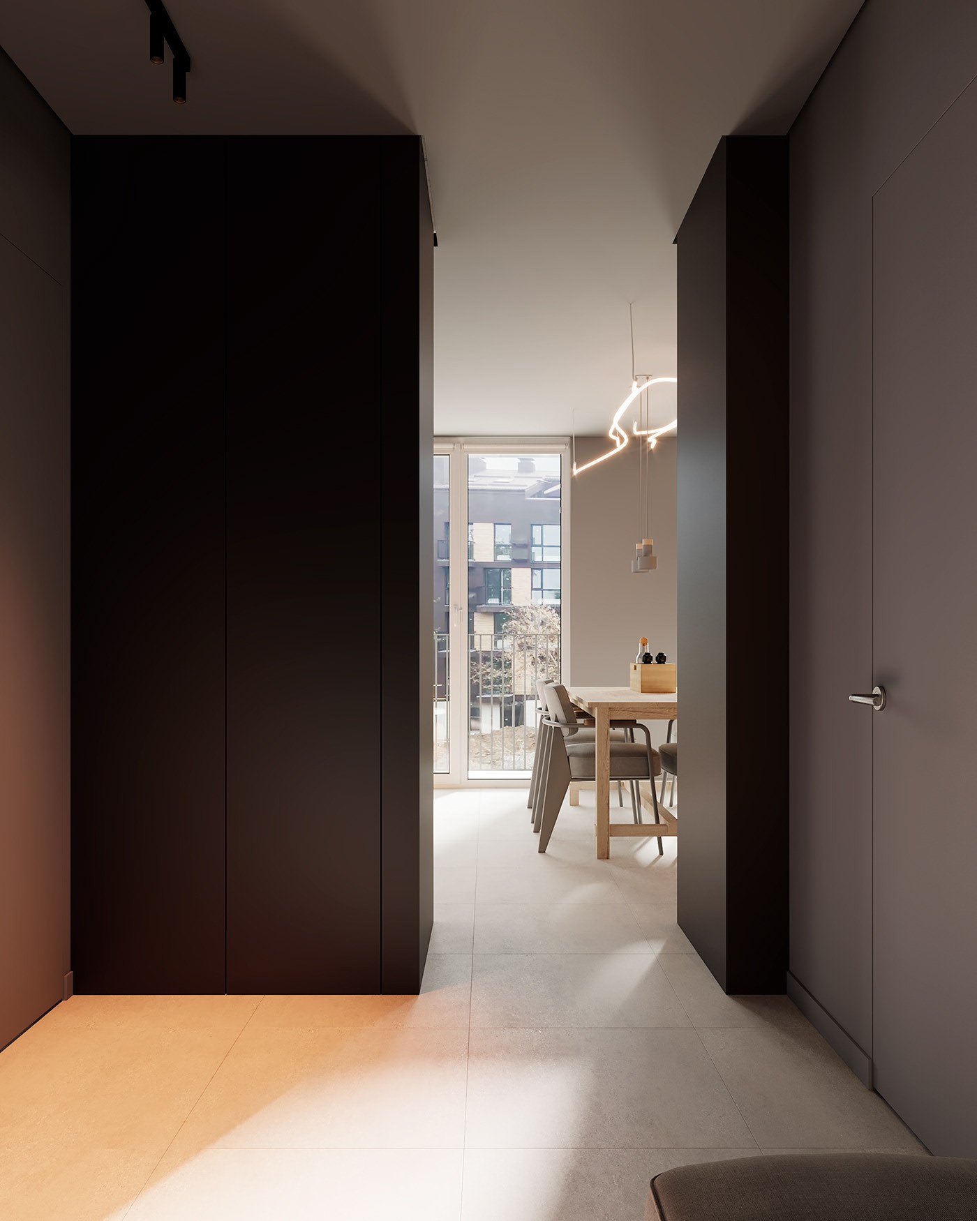 48㎡小空间公寓设计  超有设计感-2