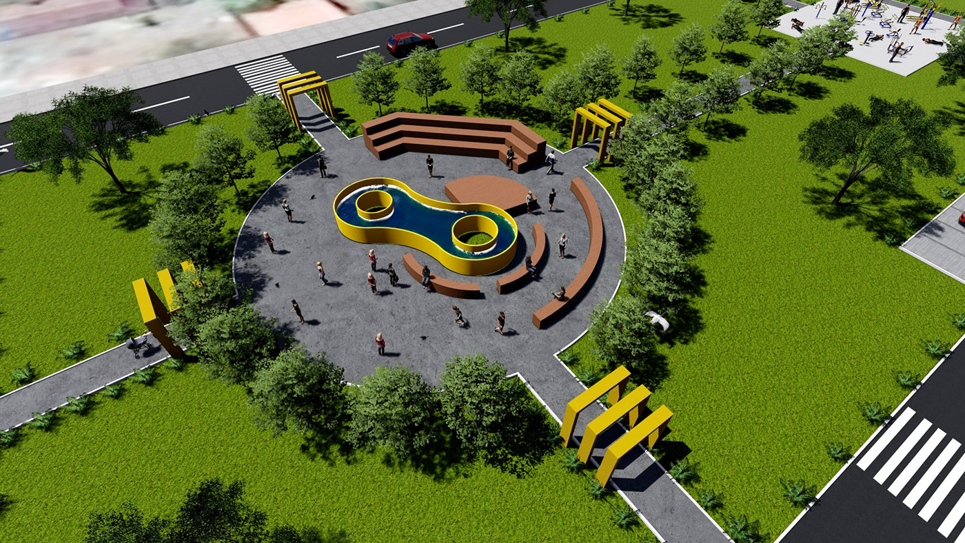 Anastasiya Gushchina丨公园丨Praça Central Mul. de Barrolândia - TO/ Reforma-5