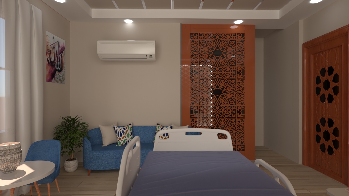 (Graduation Project )Islamic Hospital Room-2