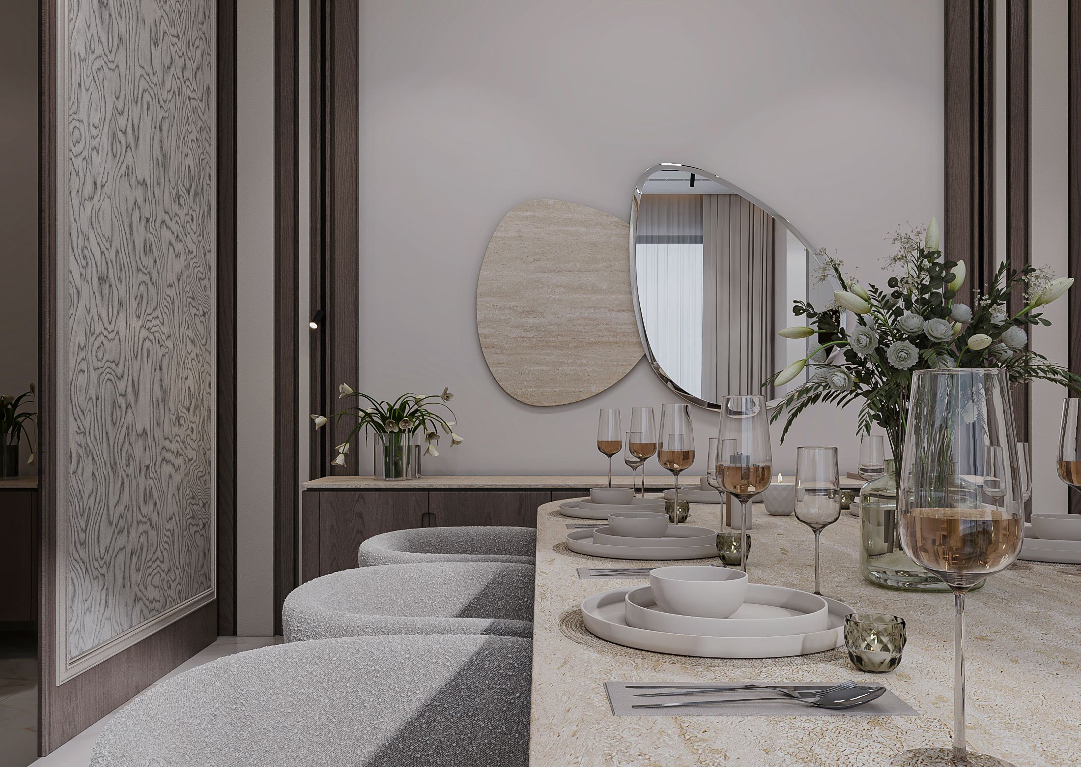 Modern Roof Floor ( Living , Dining , Kitchen )-16