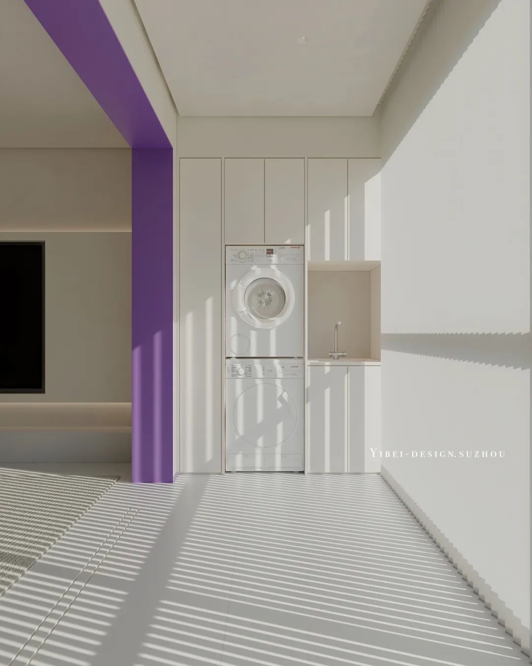 极简色彩的空间诗篇 · 家装设计丨中国苏州丨YIBEI DESIGN-9