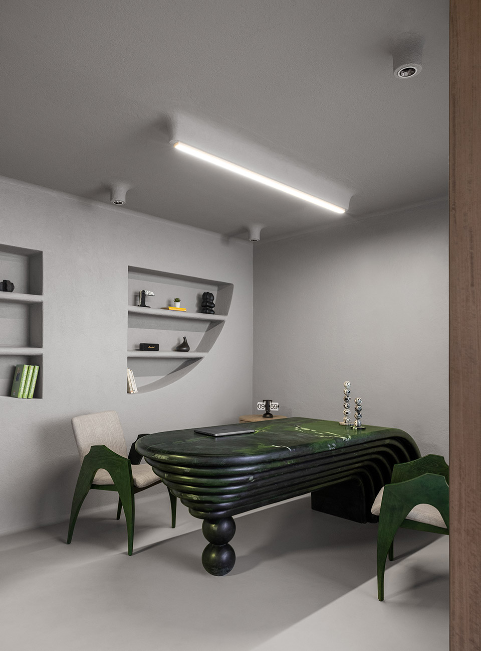 小办公室丨印度加尔各答丨Spaces and Design-25