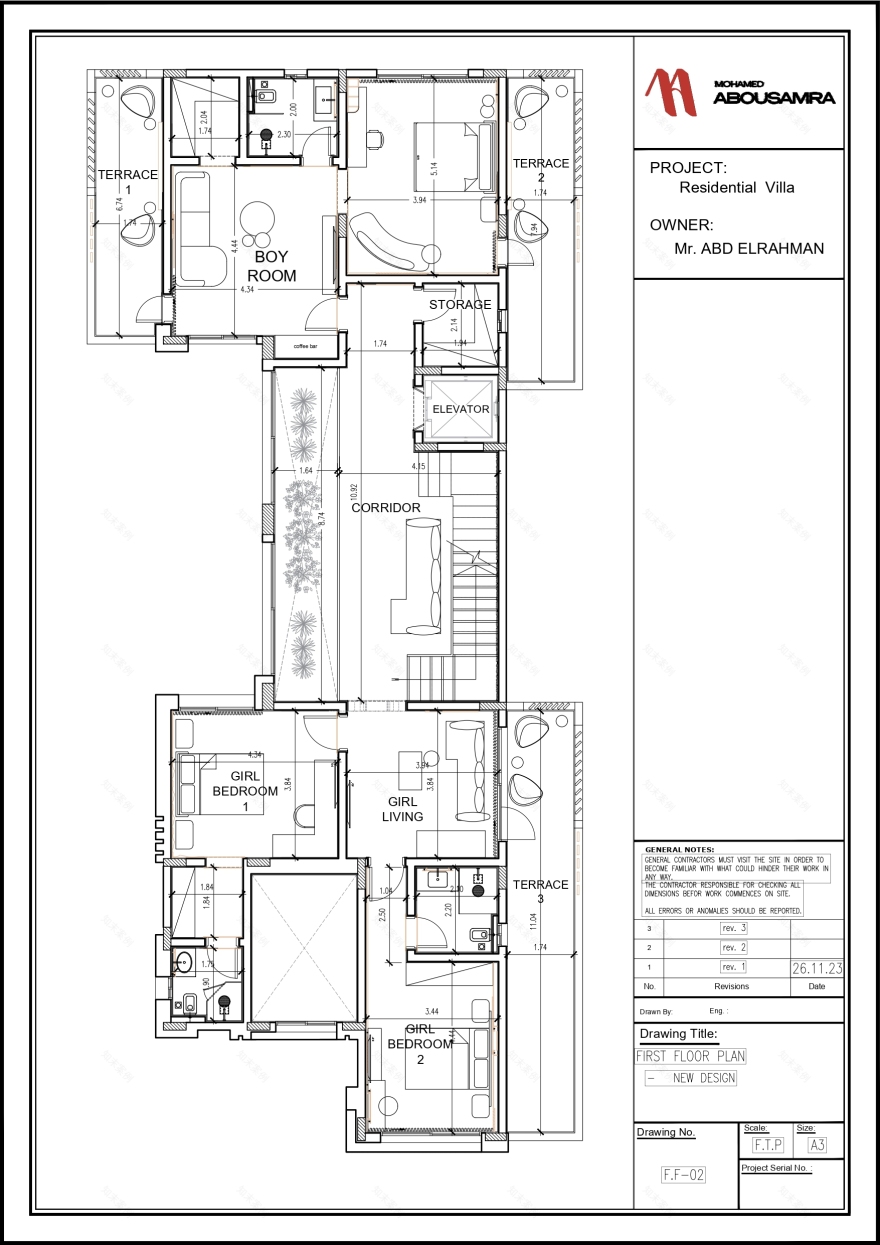 Private villa in ksa , First Floor-2