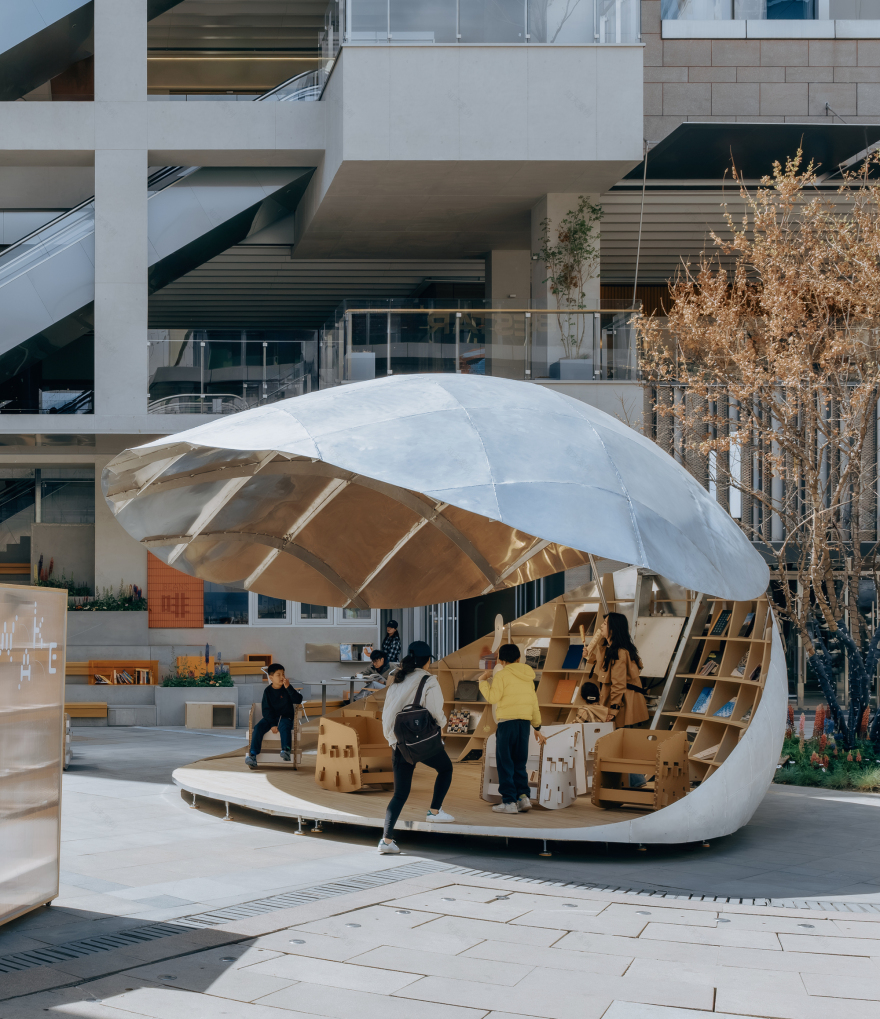 Shell Book Pavilion / LUO studio-36