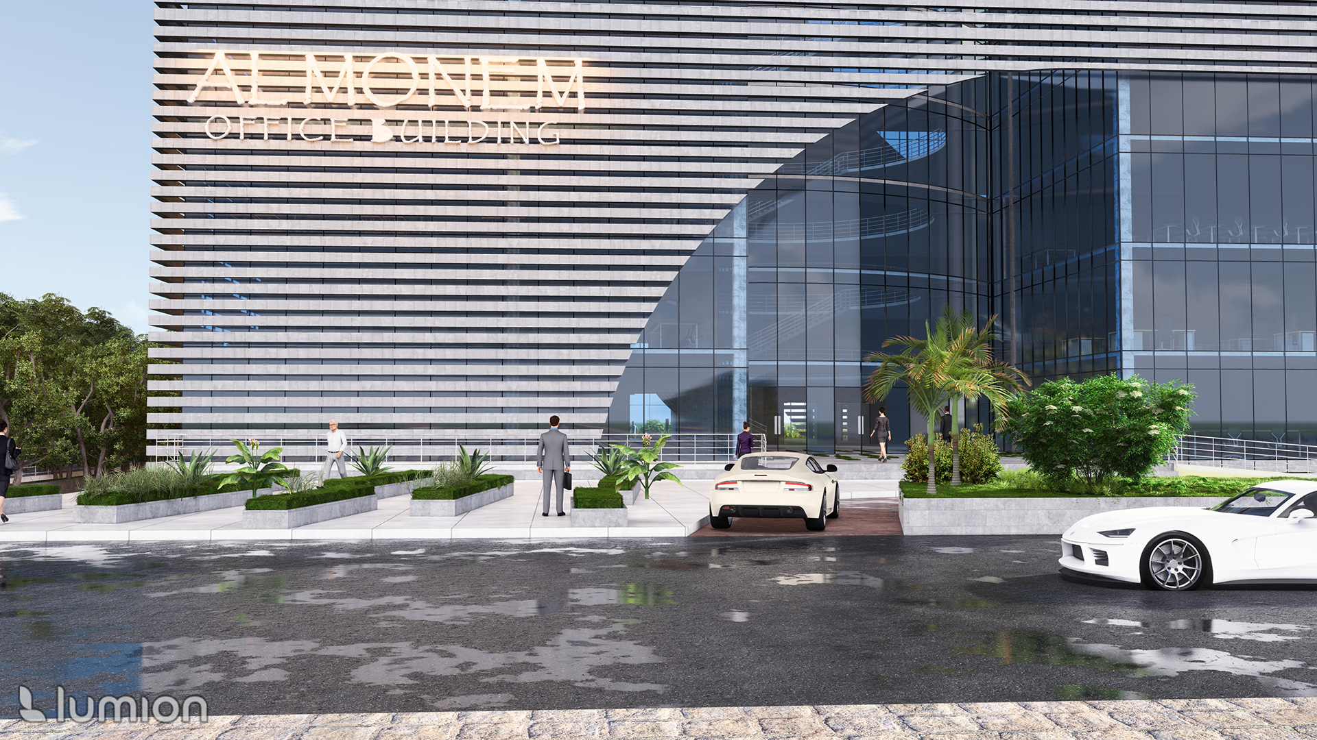 ALMONEM 商务园区丨开罗大学工程学院建筑系-5