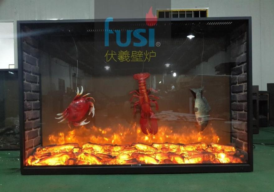伏羲仿真火电壁炉-36