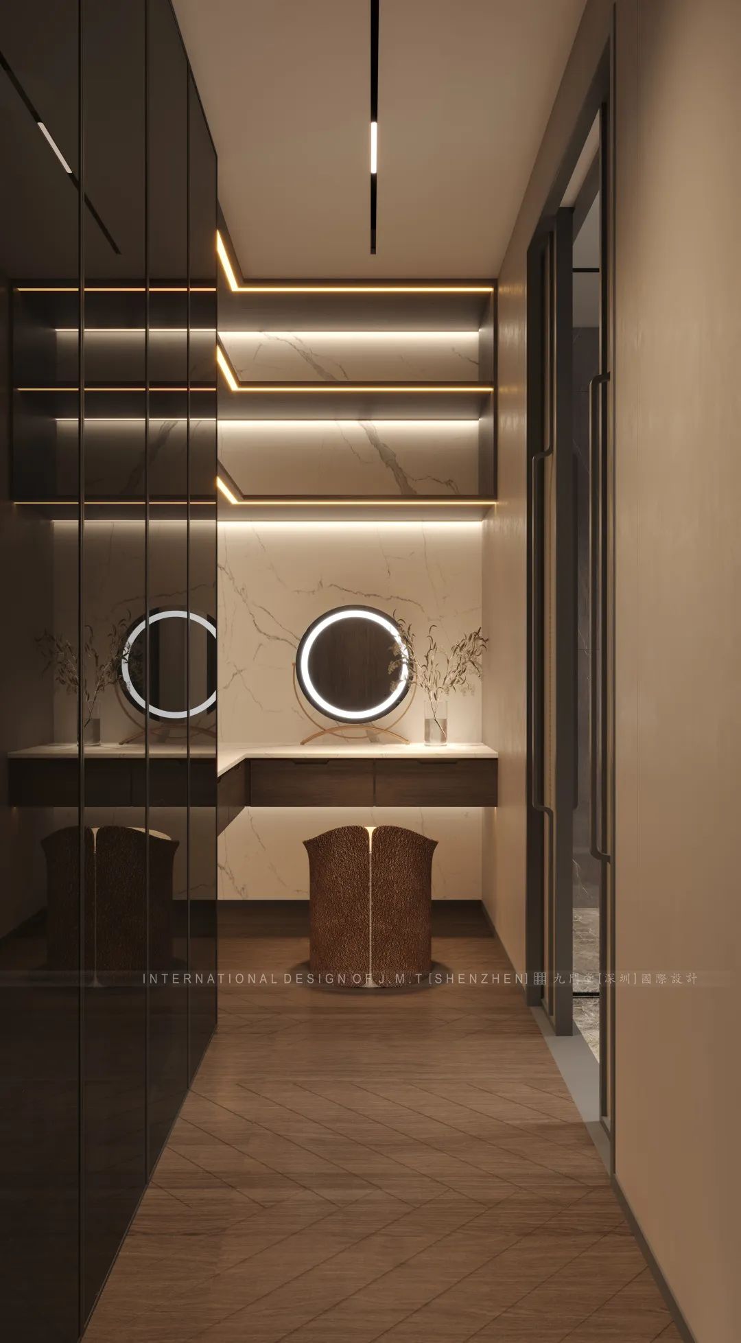 深圳观湖园F23栋别墅设计丨中国深圳丨九门堂(深圳)国际设计有限公司-58