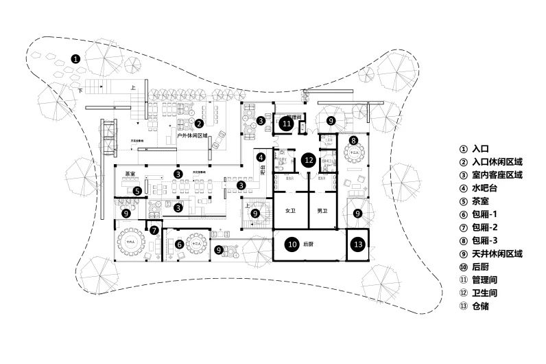 多功能复合型商业休闲餐饮建筑空间改造丨中国洛阳丨立造建筑 X 大象空间-4