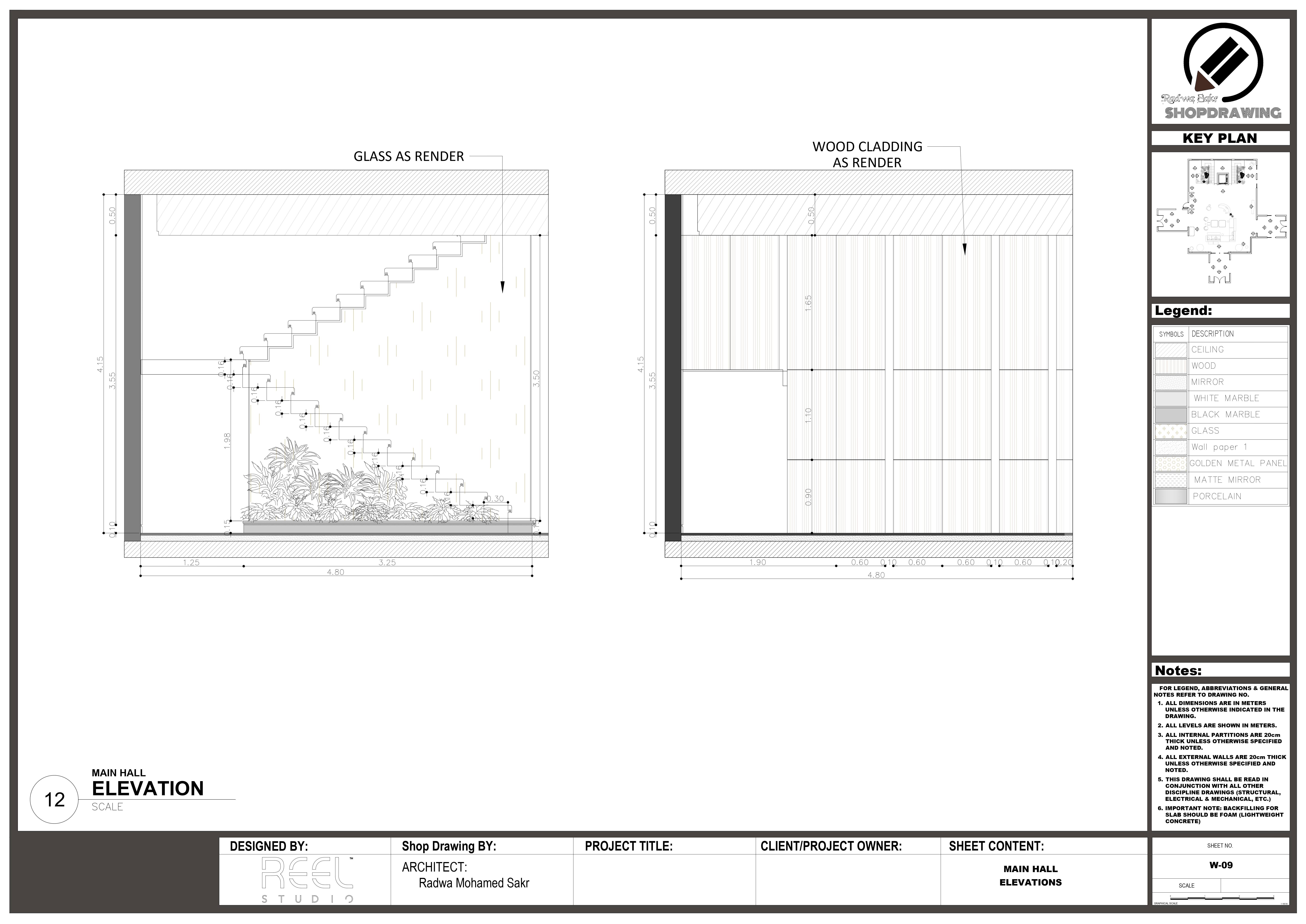 ShopDrawing For Main Hall in Residential Palace-11