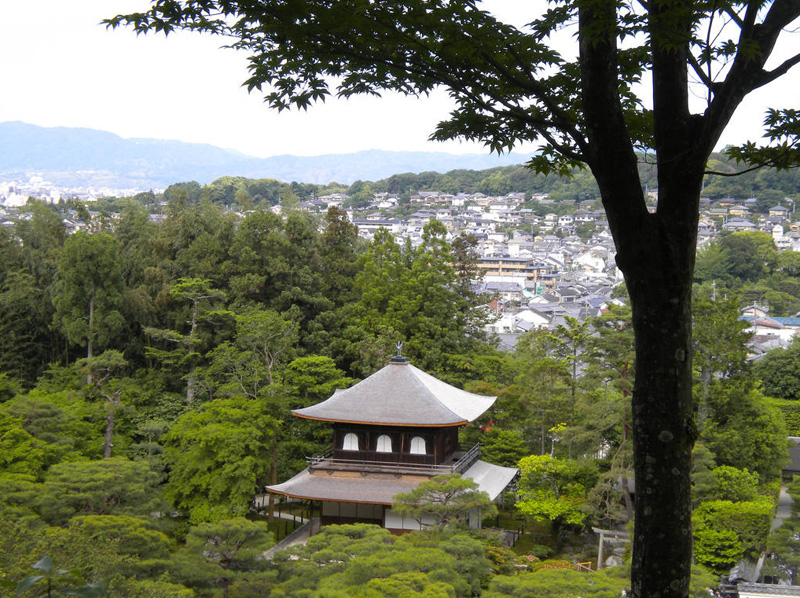 京都金阁寺银阁寺庭院景观及建筑丨日本京都-29